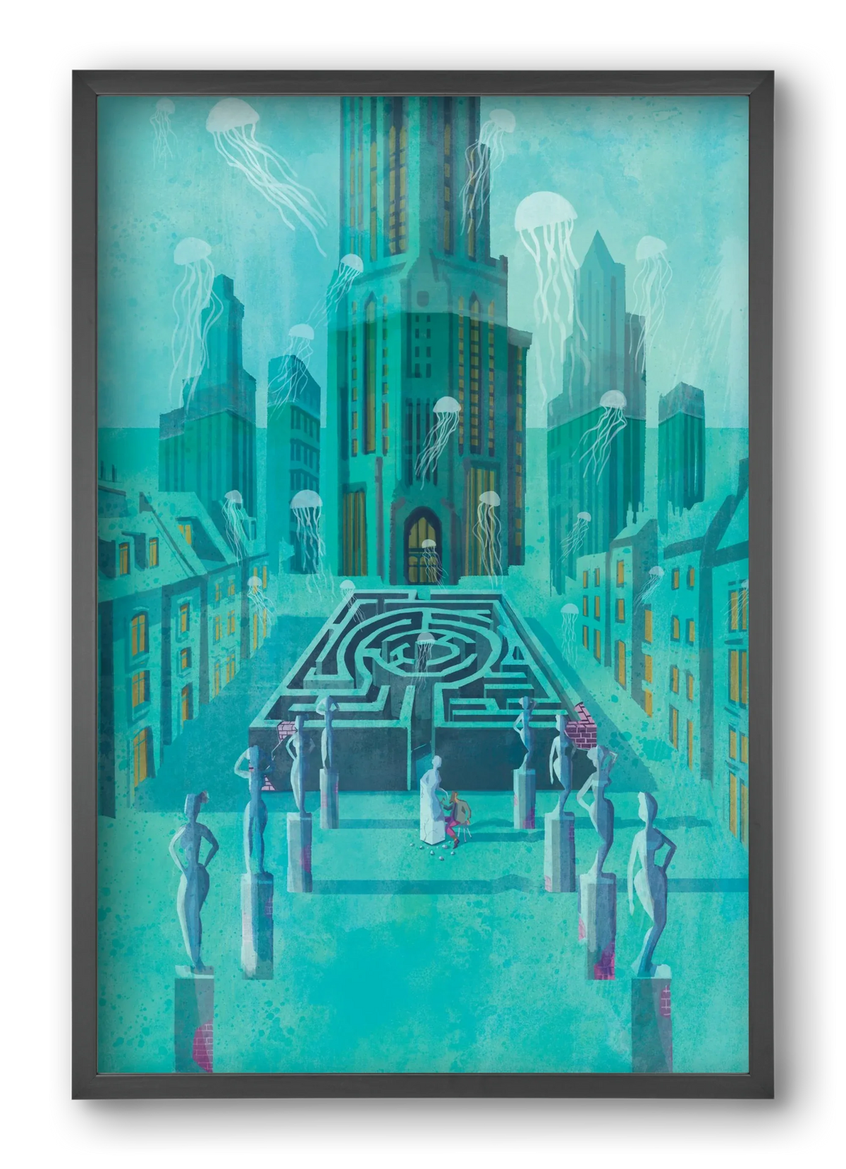 Underwater city - artbridge