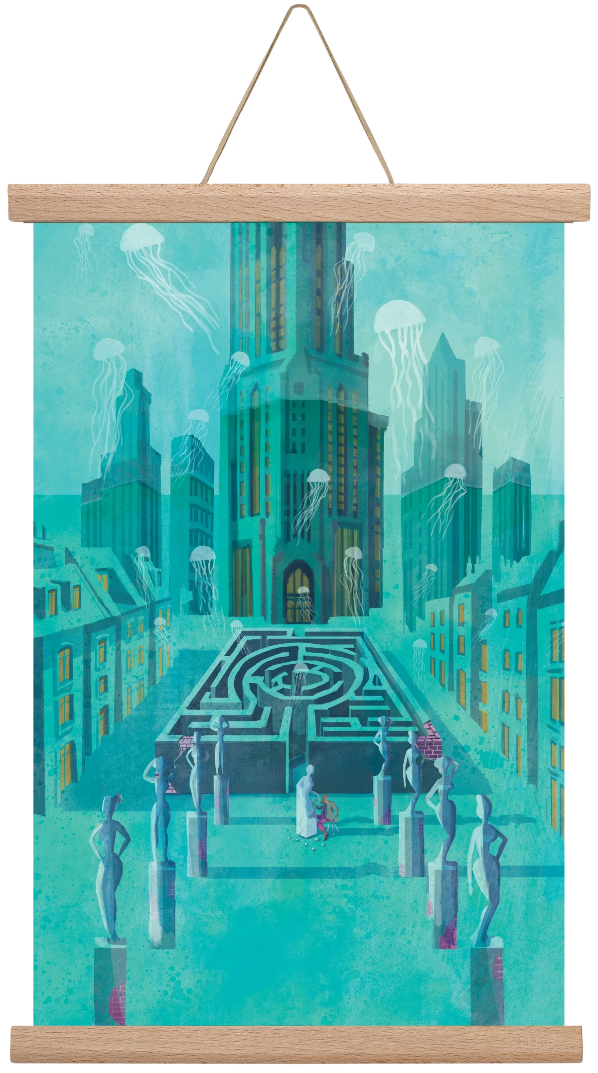 Underwater city - artbridge