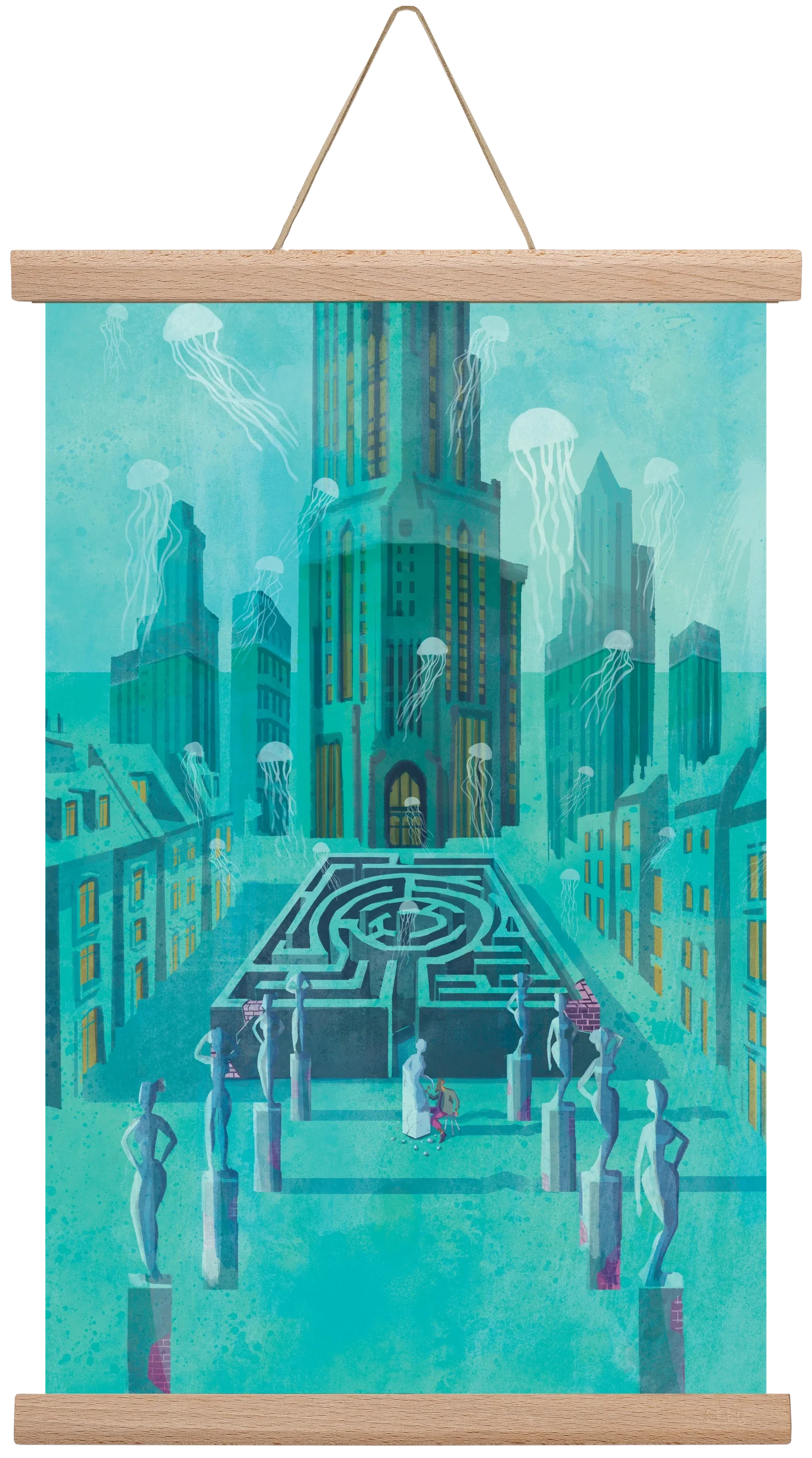 Underwater city - artbridge