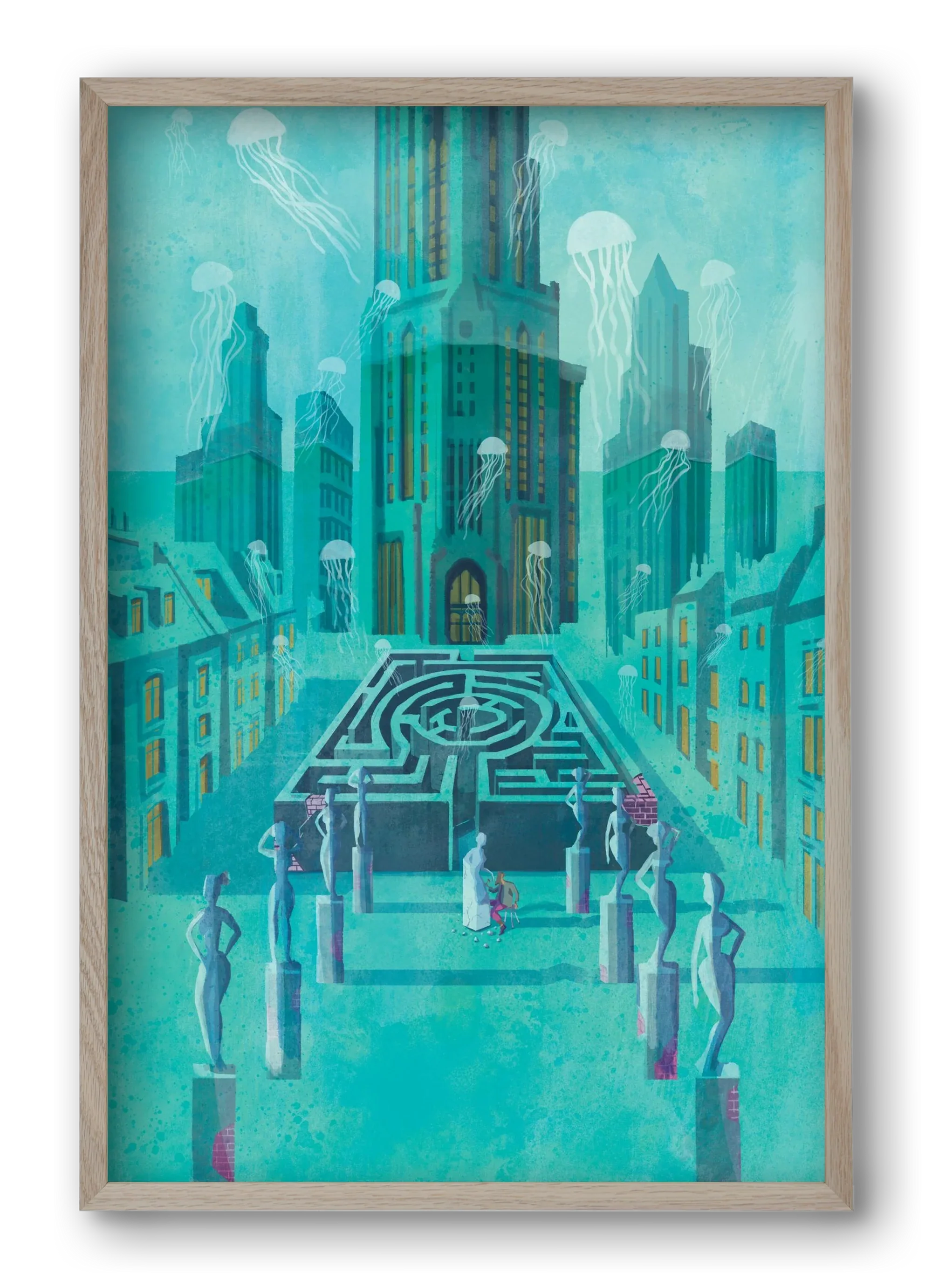 Underwater city - artbridge