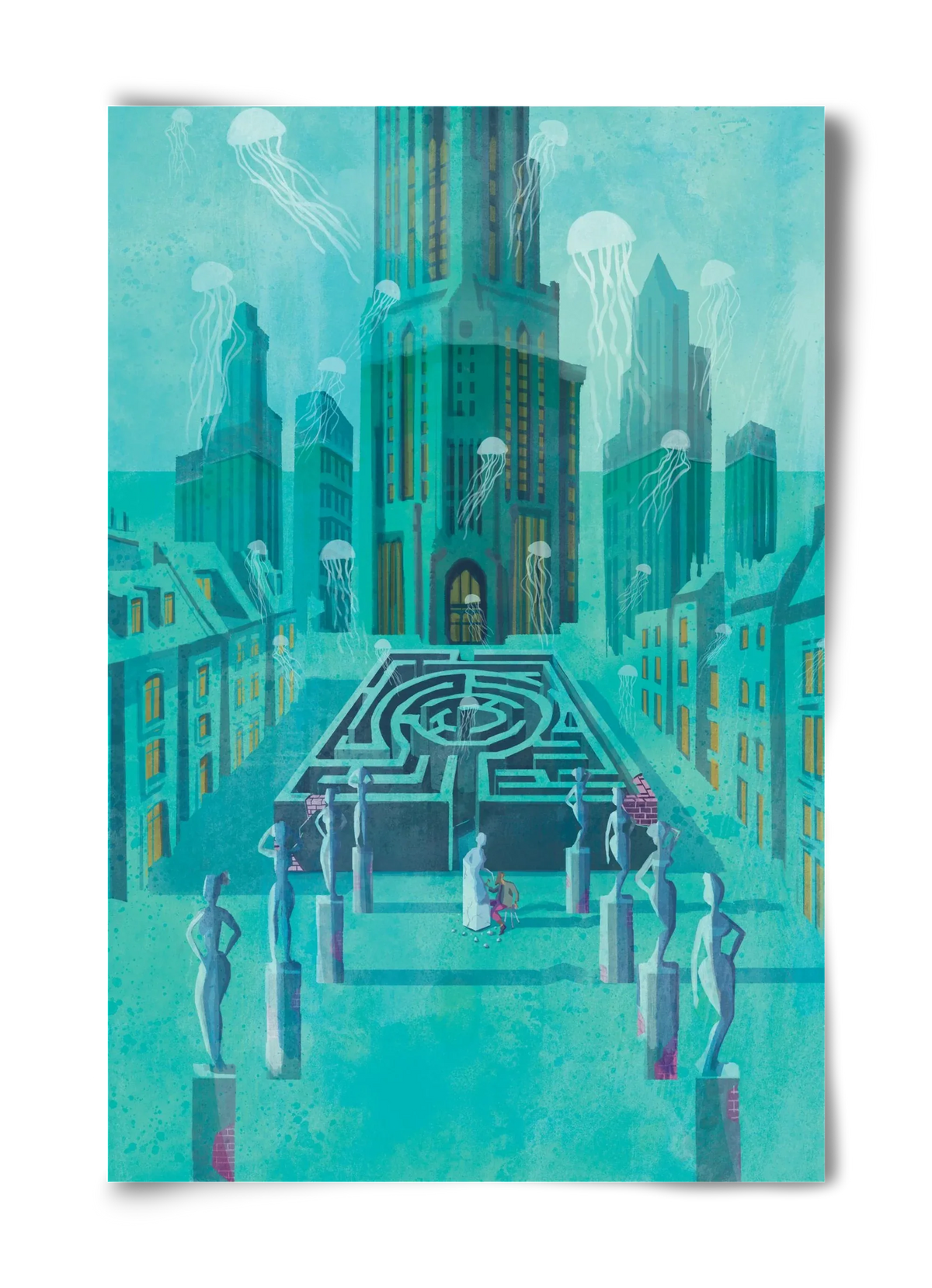 Underwater city - artbridge