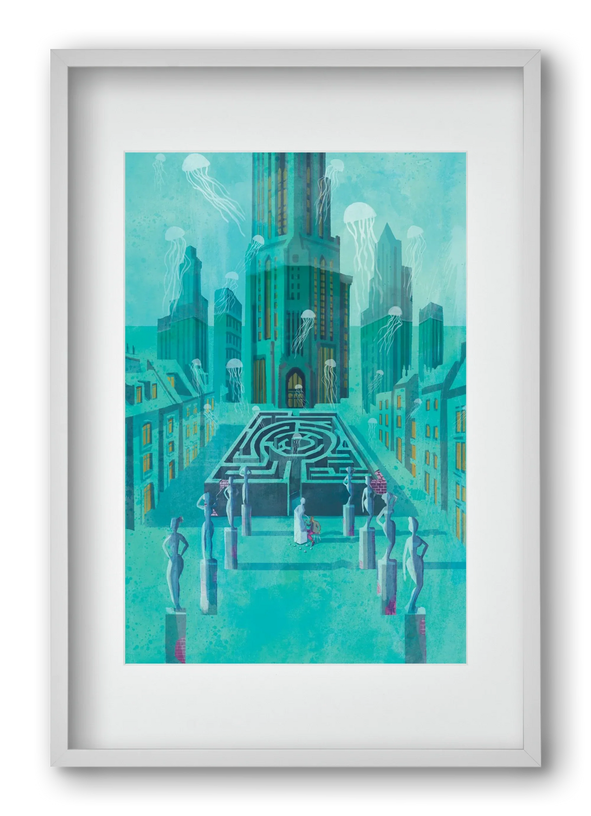 Underwater city - artbridge