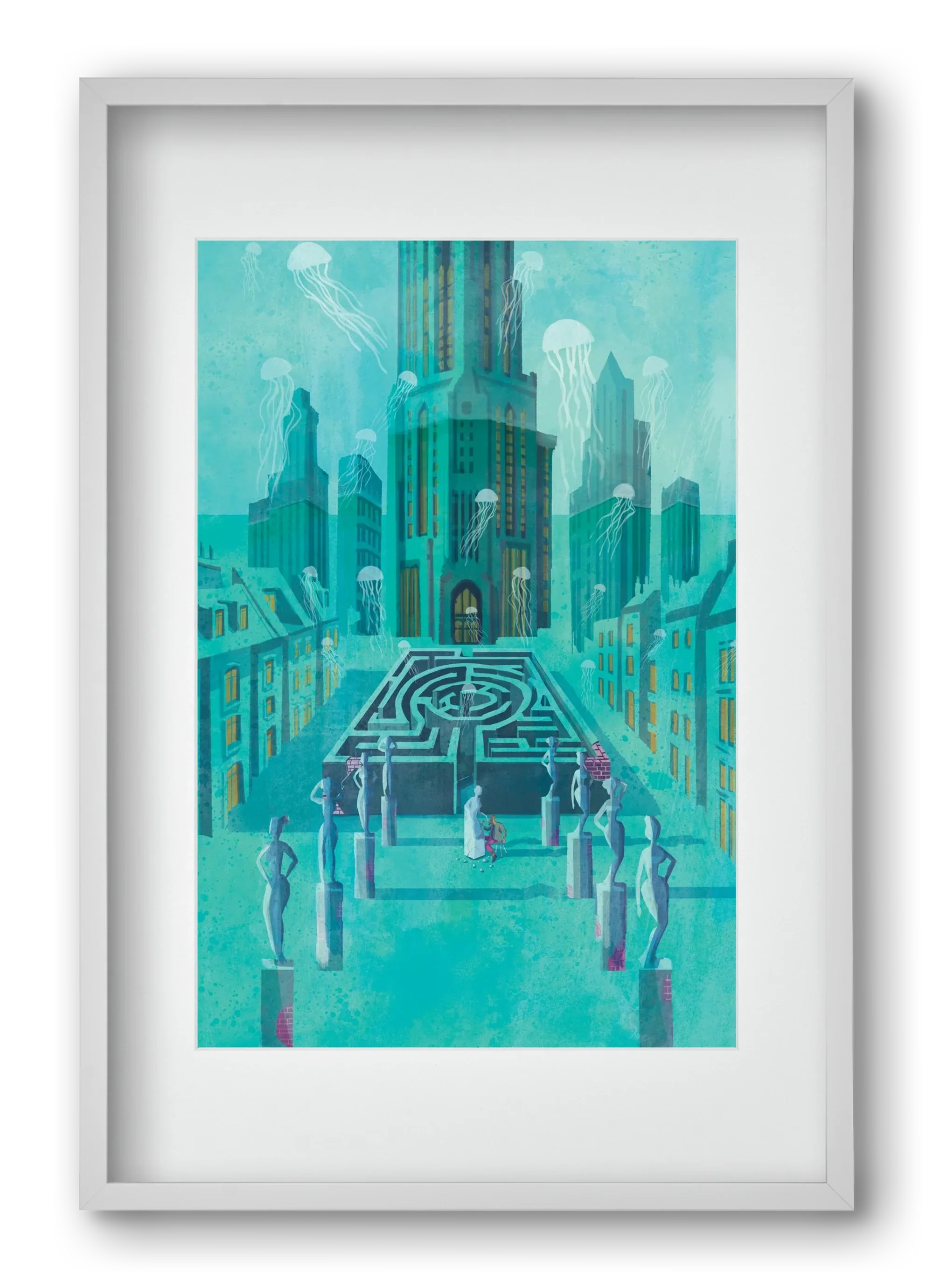 Underwater city - artbridge