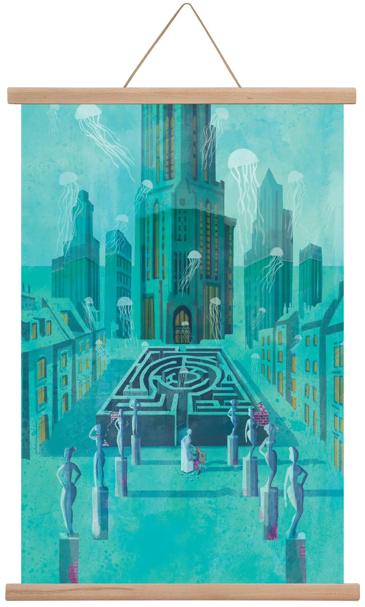 Underwater city - artbridge