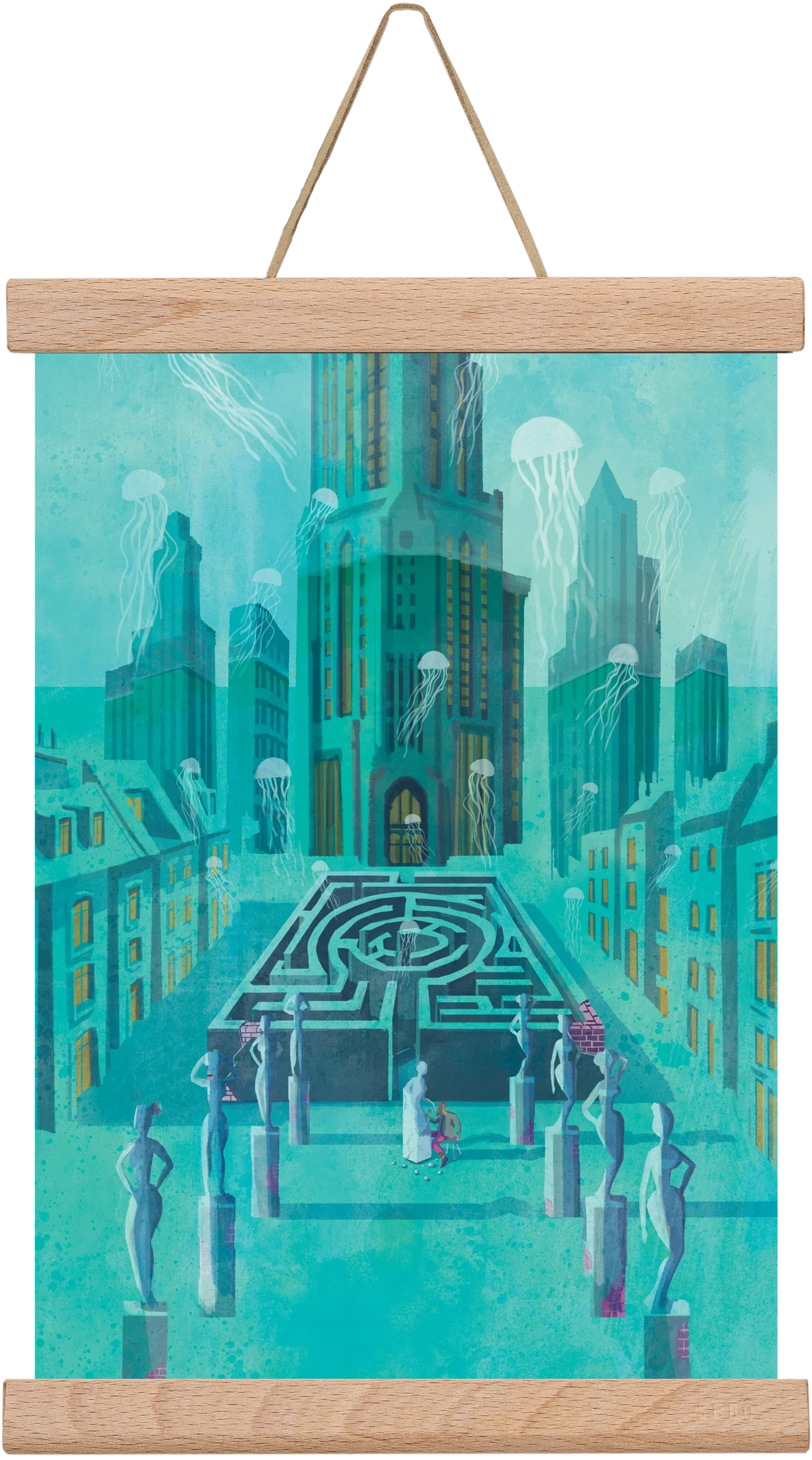 Underwater city - artbridge