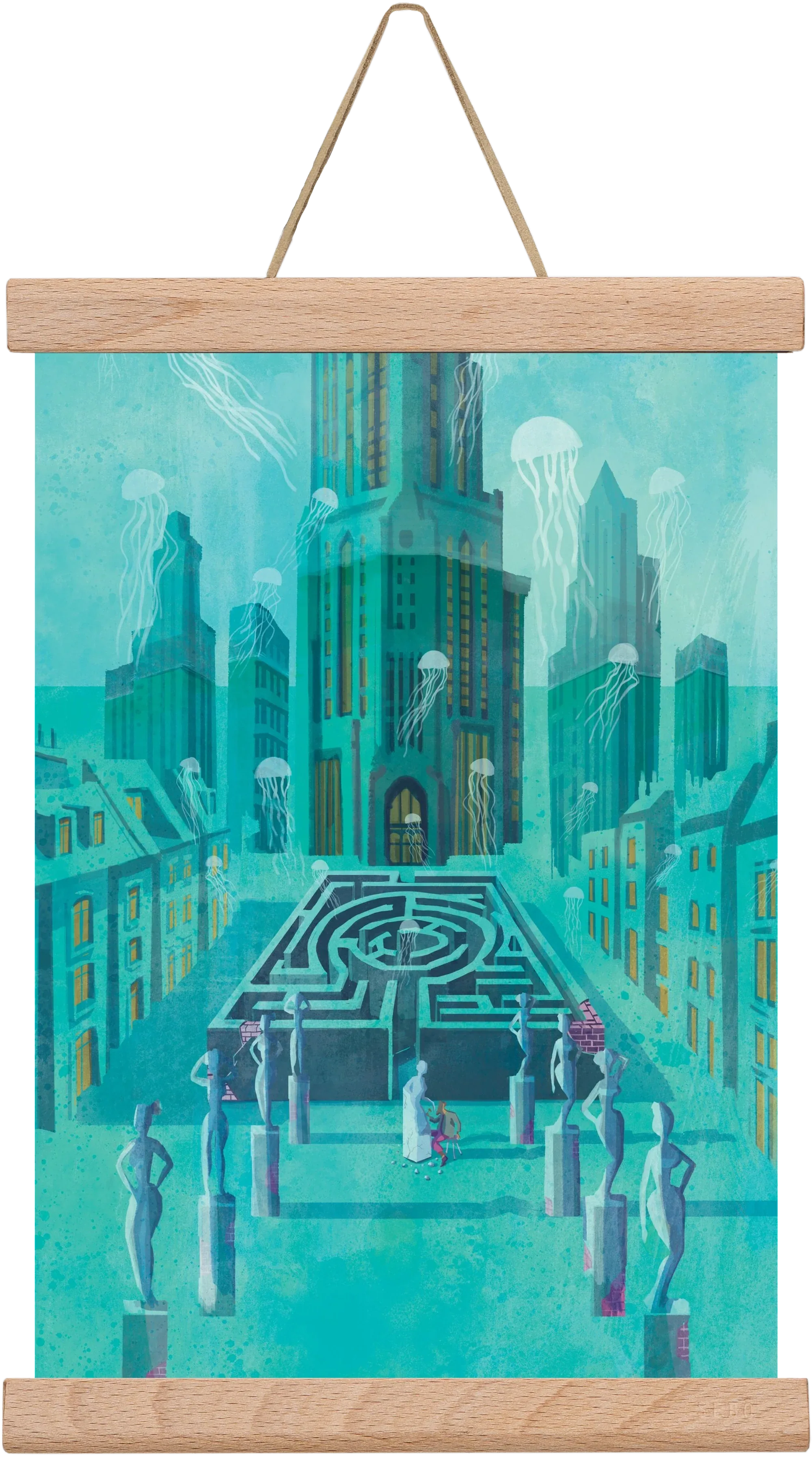 Underwater city - artbridge