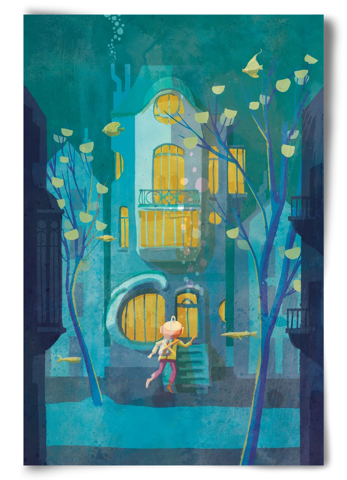 House under water - artbridge
