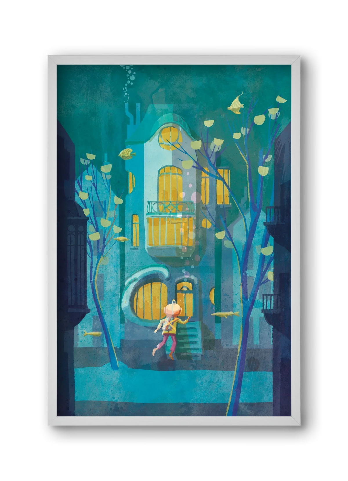 House under water - artbridge