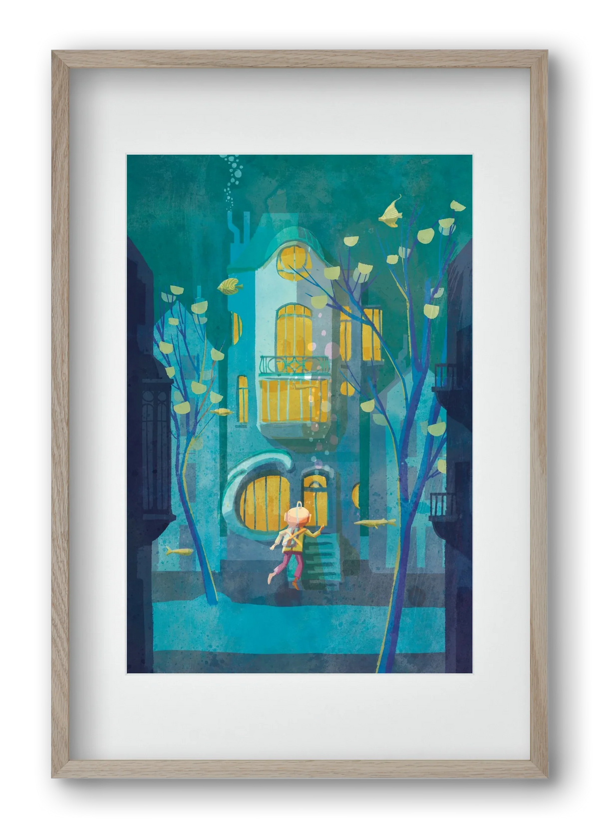 House under water - artbridge