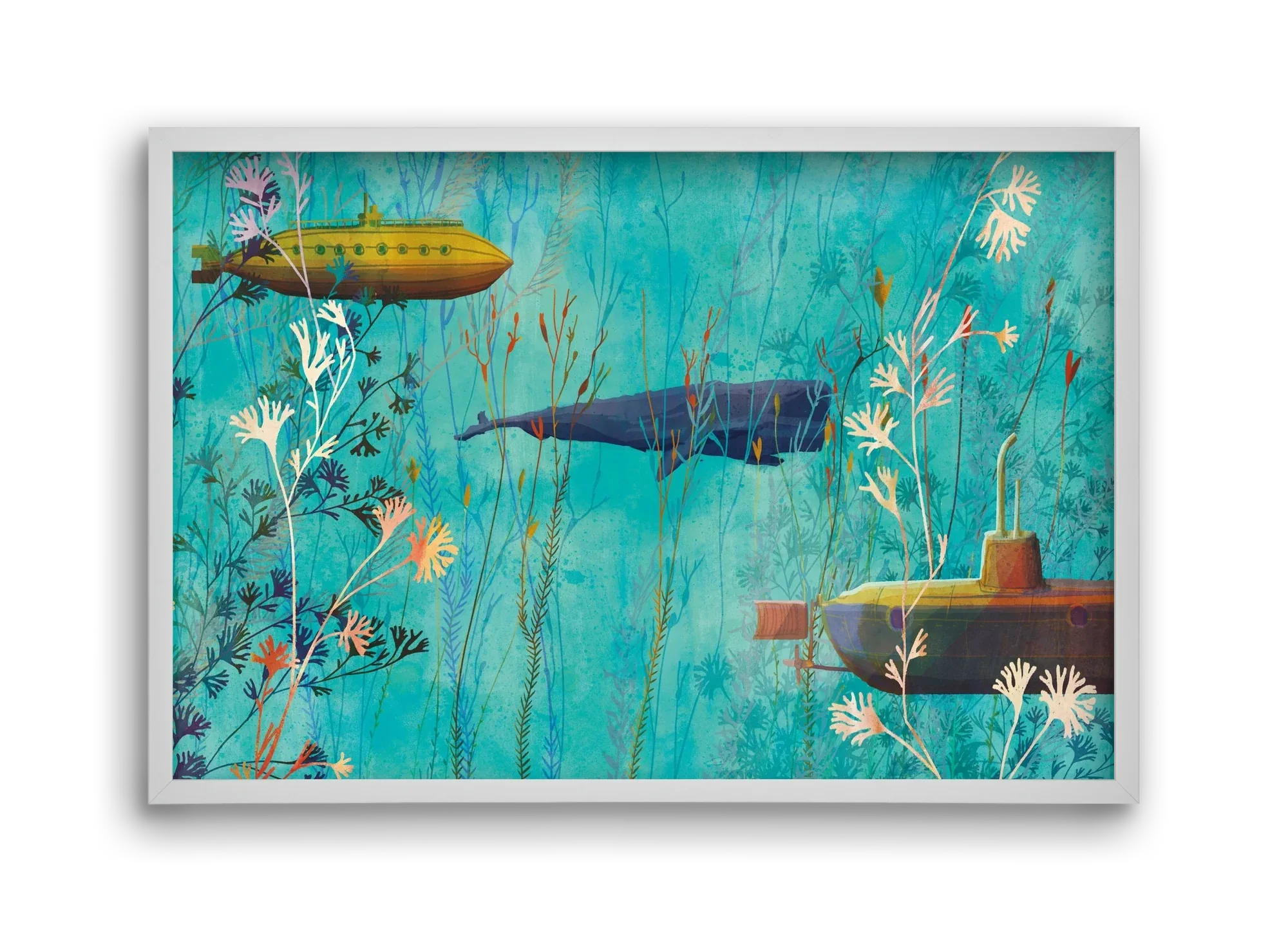 Whales and submarines - artbridge