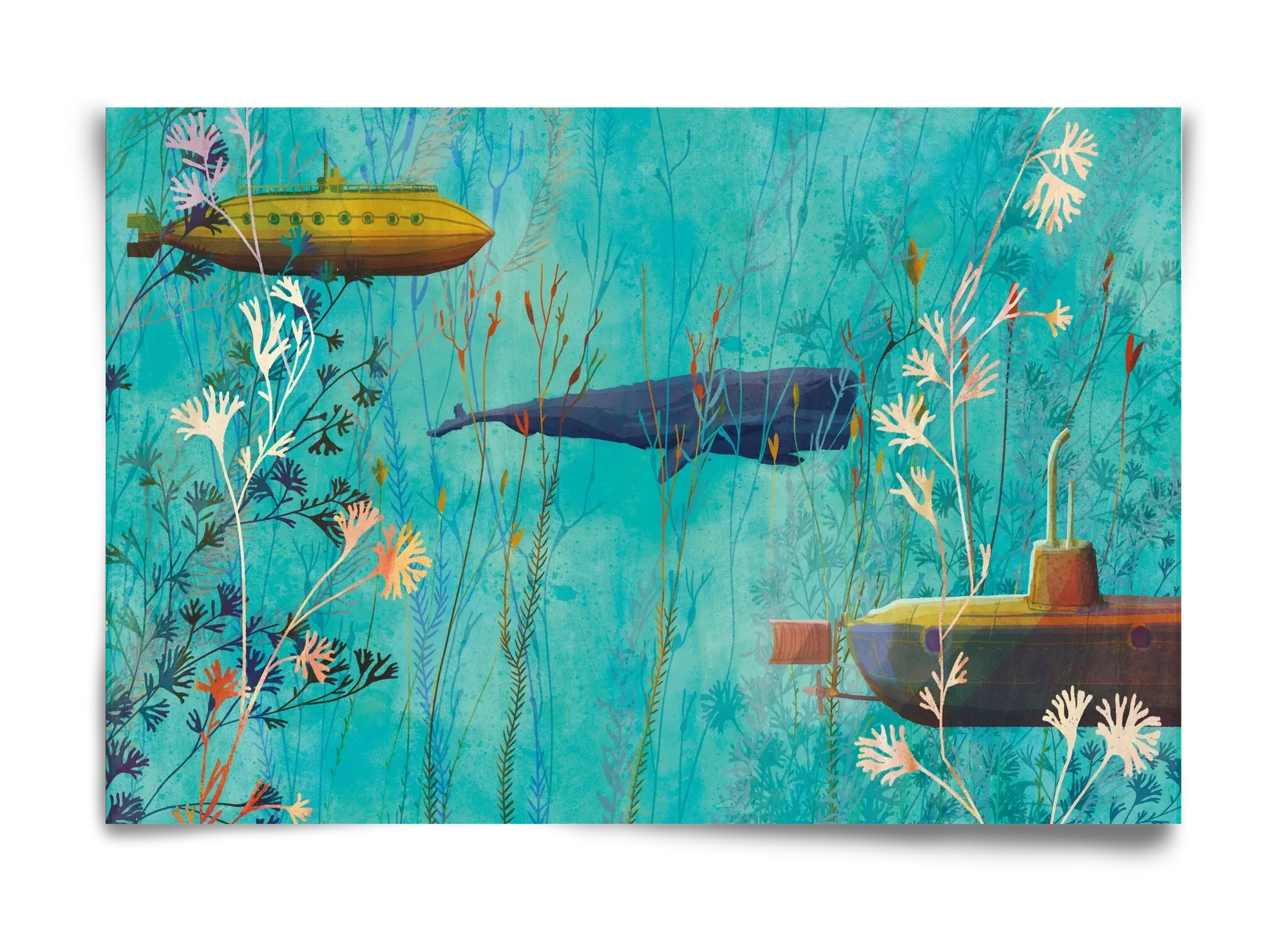 Whales and submarines - artbridge