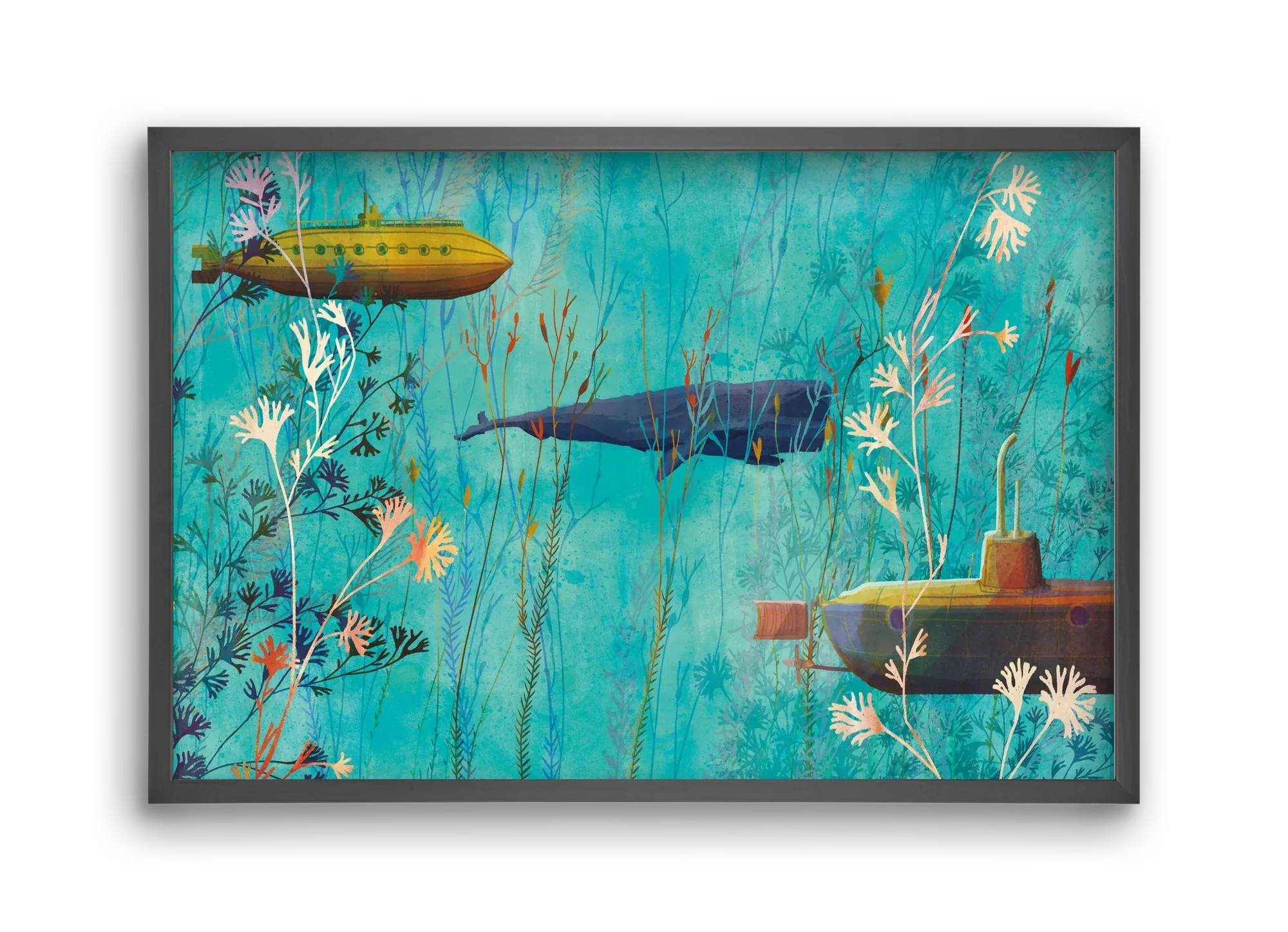 Whales and submarines - artbridge