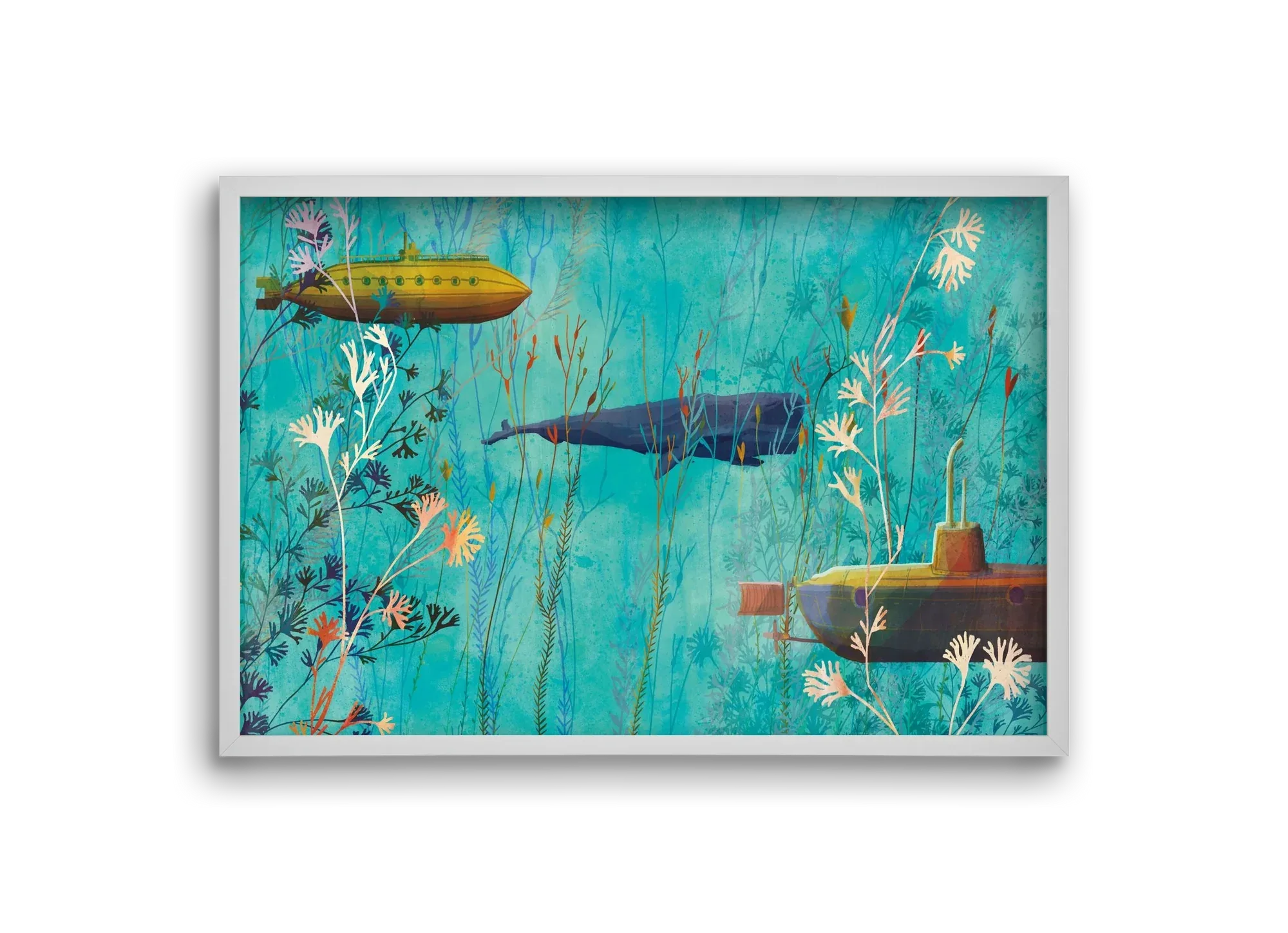 Whales and submarines - artbridge