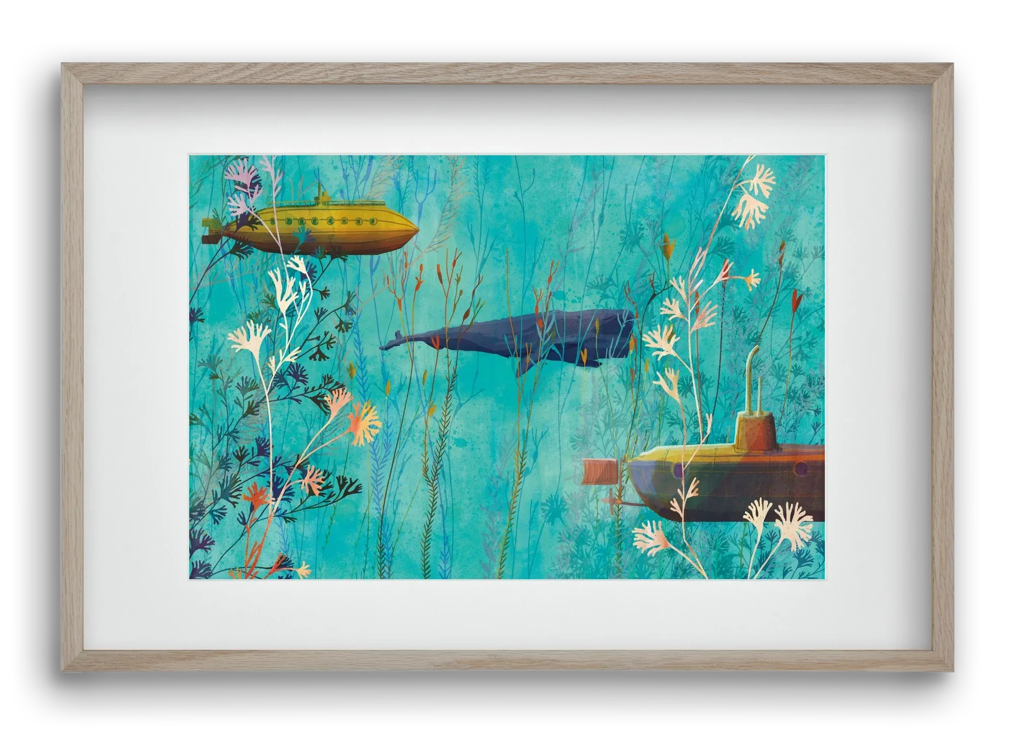 Whales and submarines - artbridge