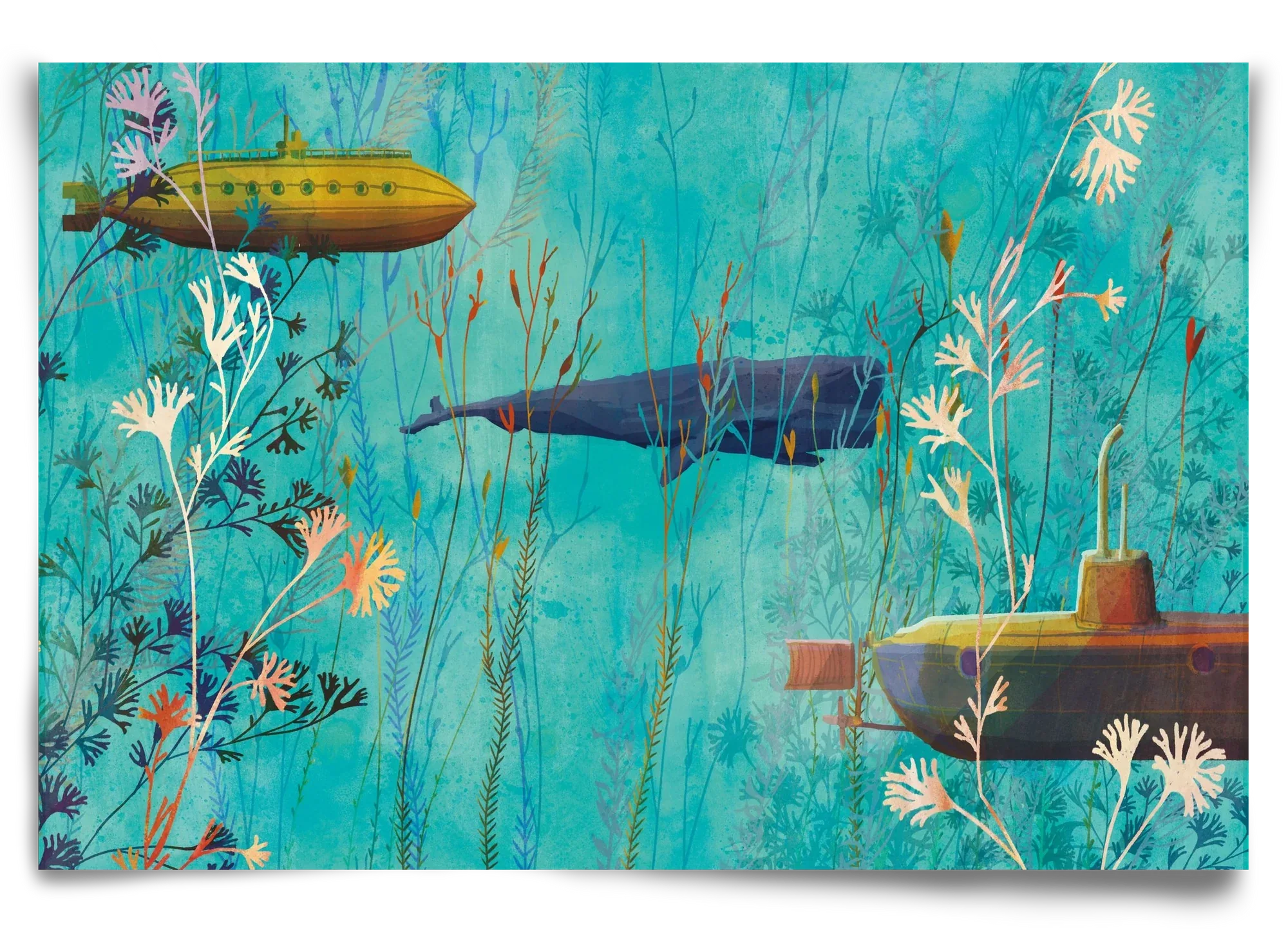 Whales and submarines - artbridge