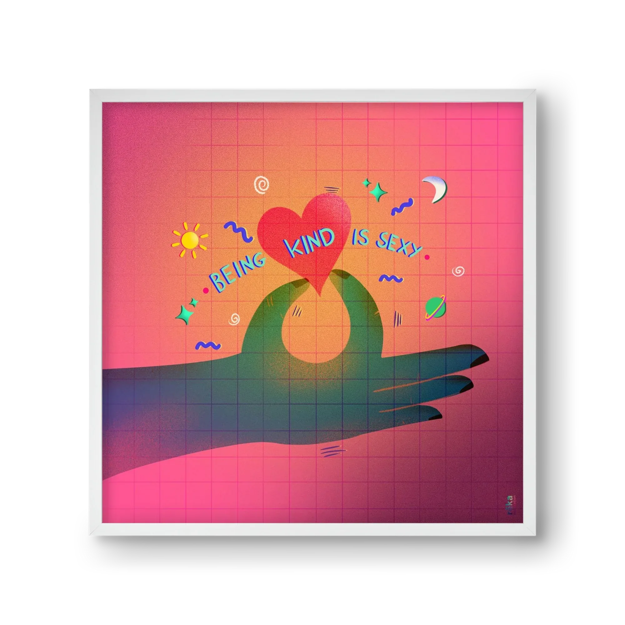 being kind is sexy - artbridge