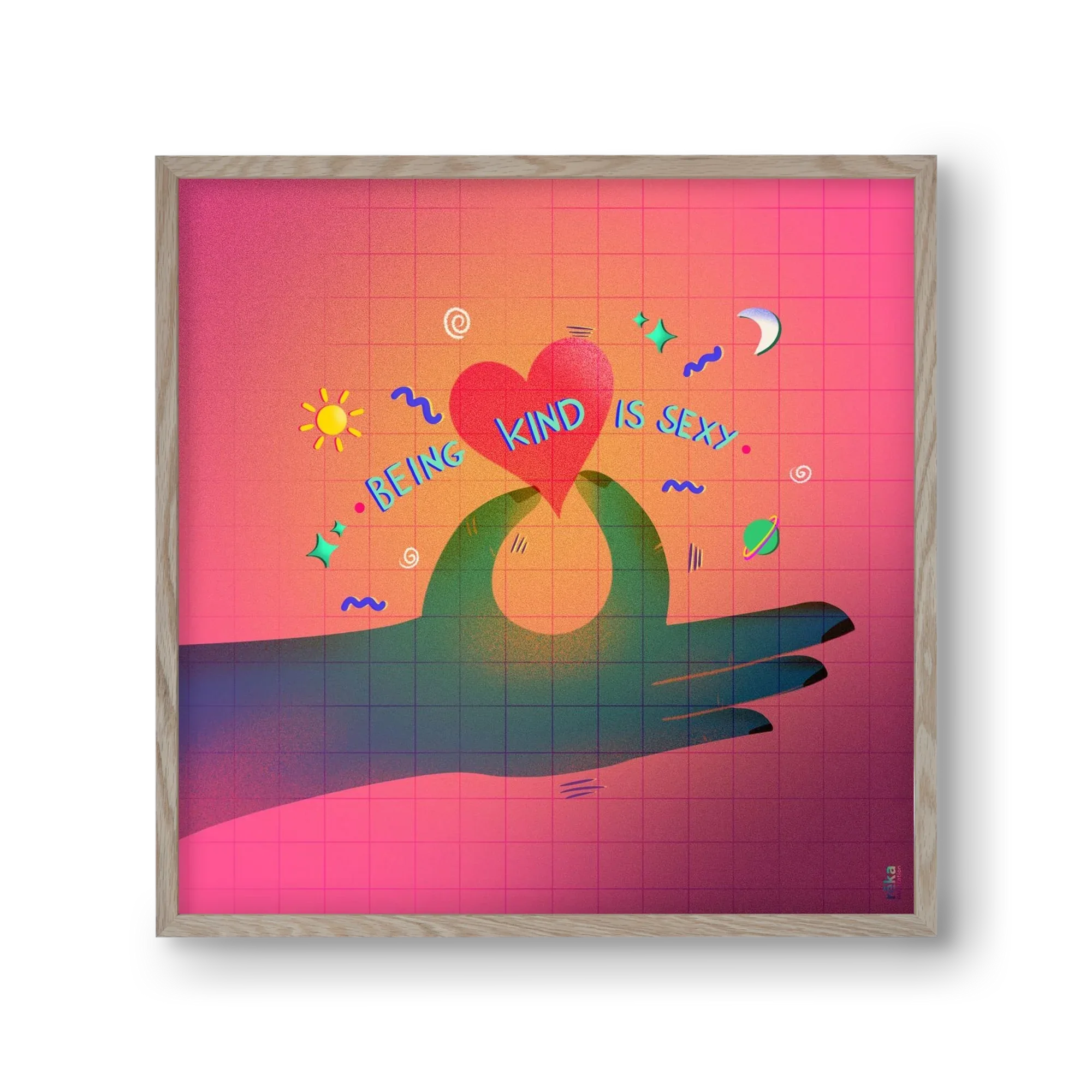 being kind is sexy - artbridge