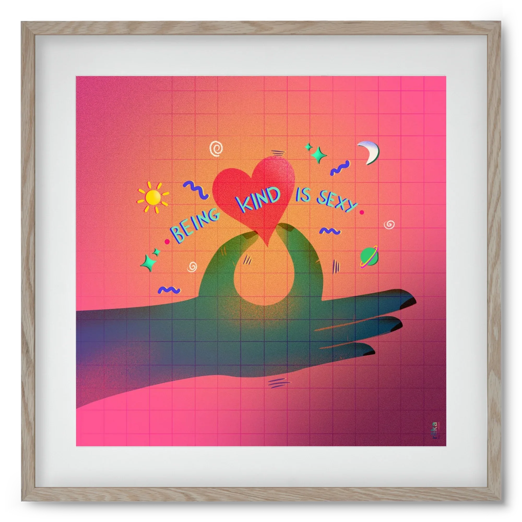 being kind is sexy - artbridge