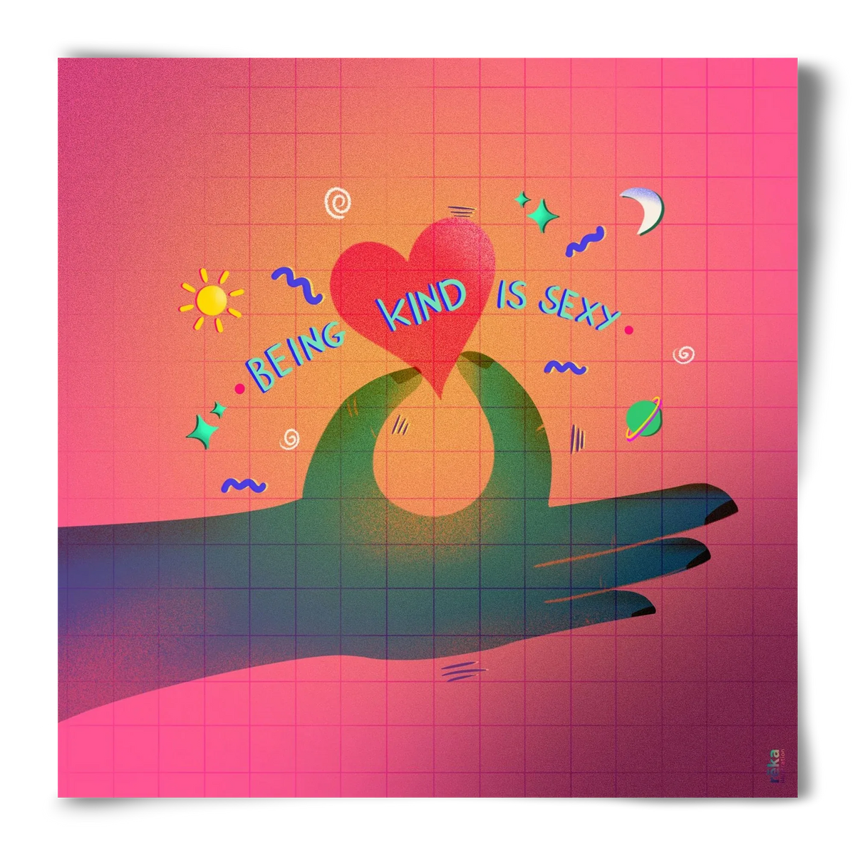 being kind is sexy - artbridge