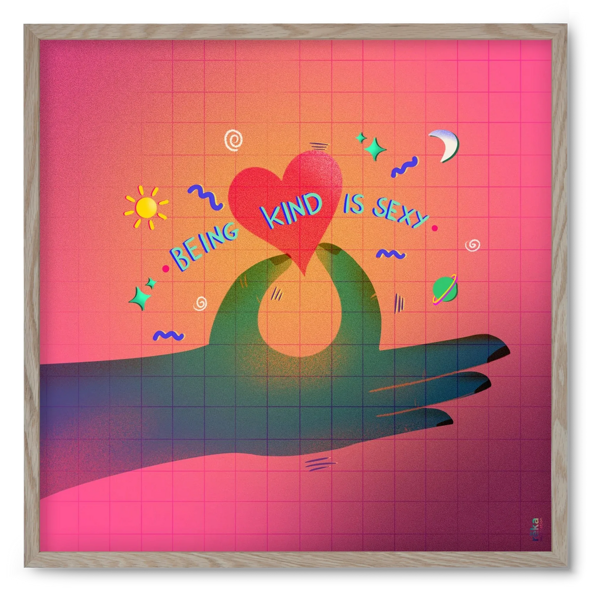 being kind is sexy - artbridge