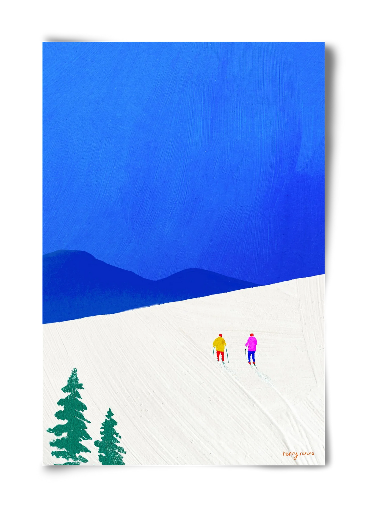 Ski buddies - artbridge