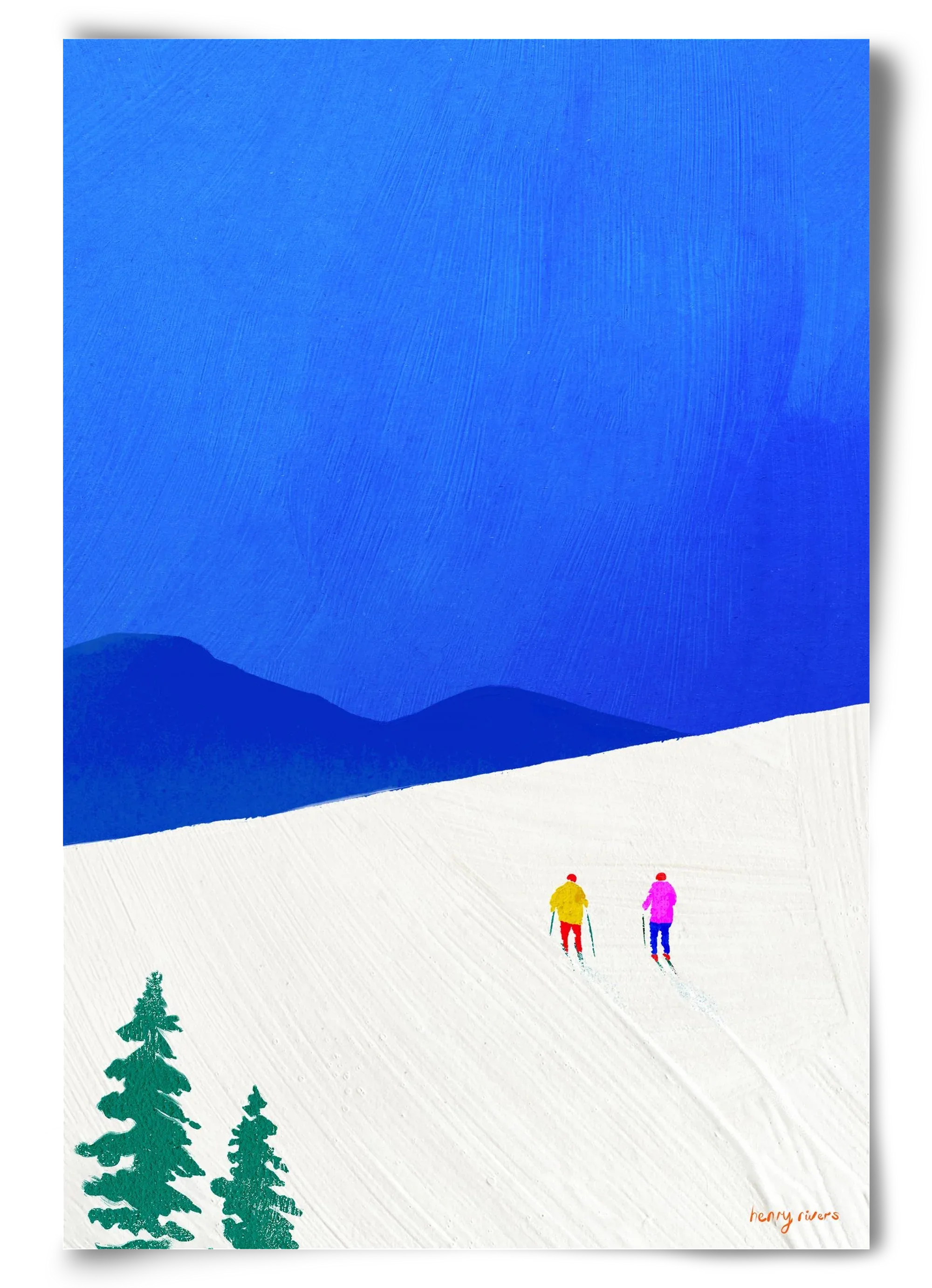 Ski buddies - artbridge
