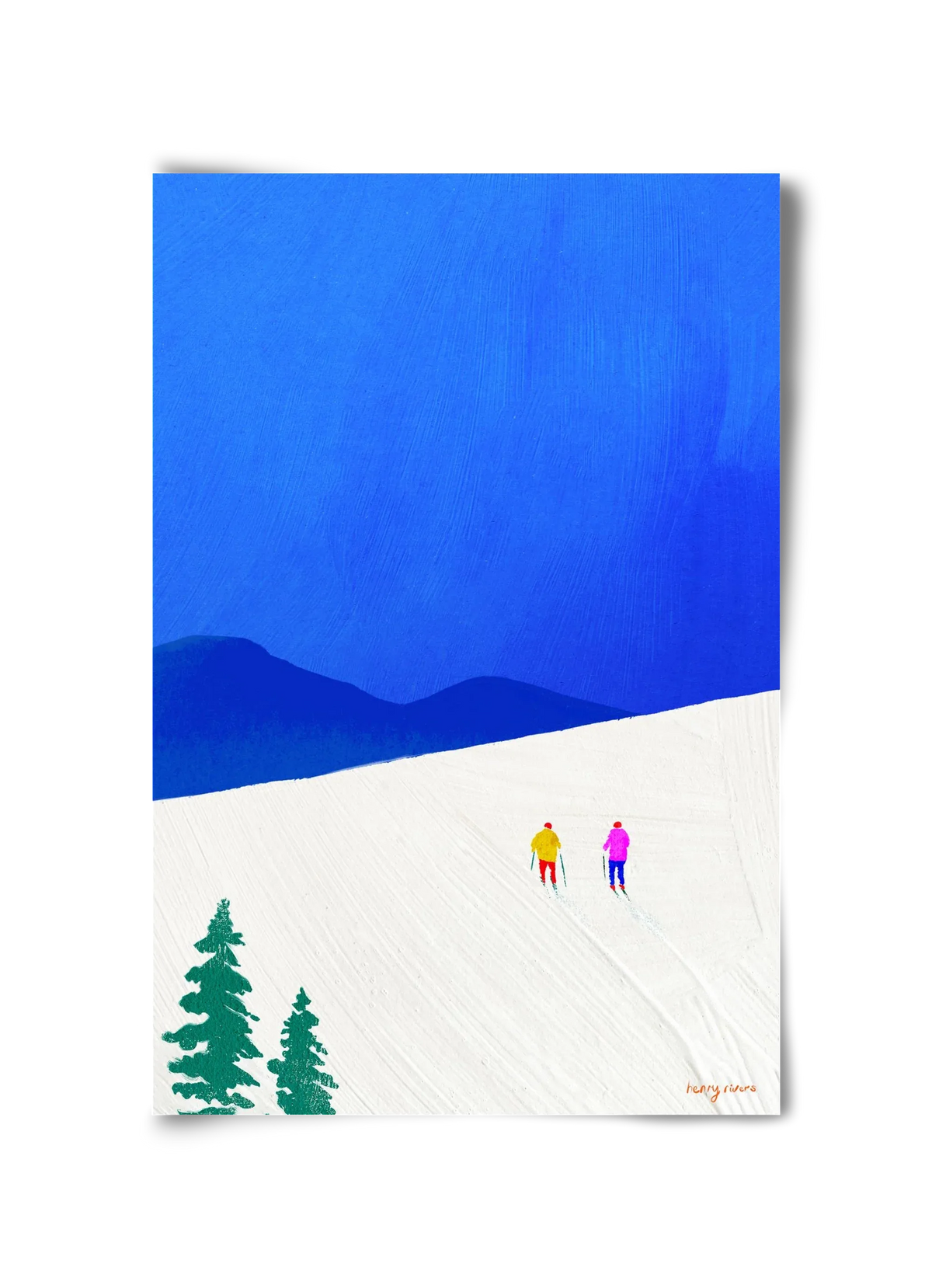 Ski buddies - artbridge