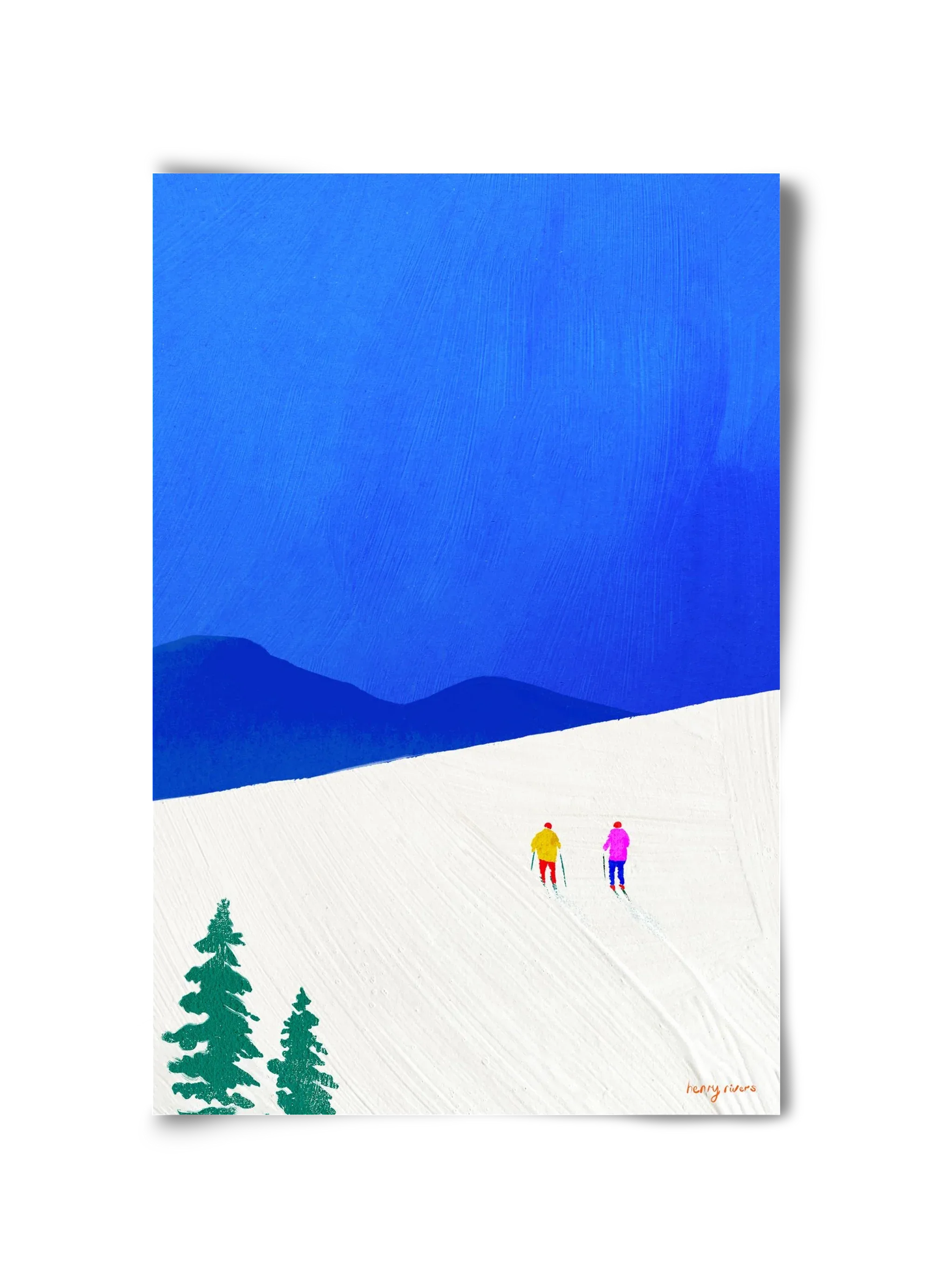 Ski buddies - artbridge