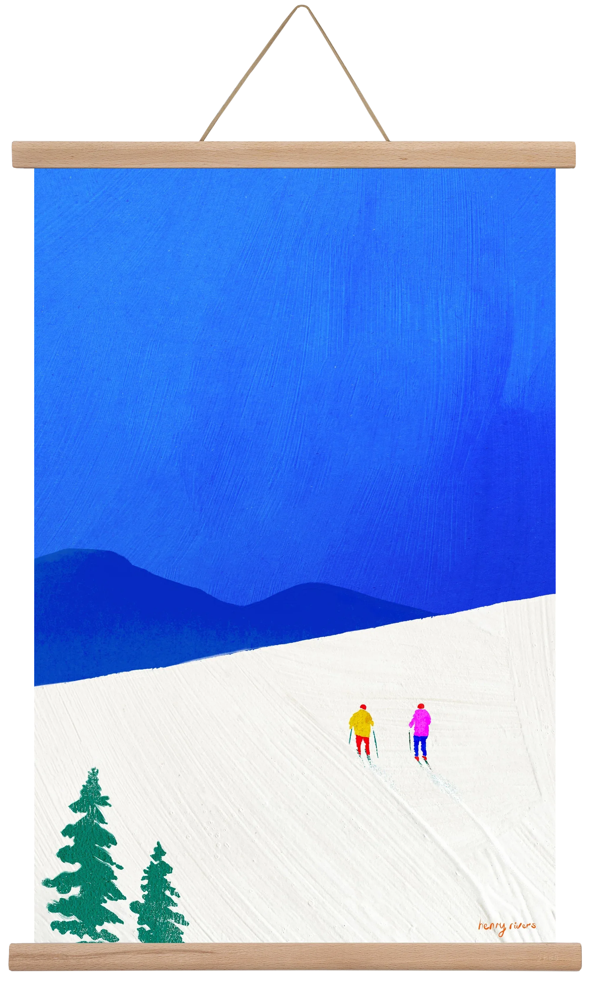 Ski buddies - artbridge