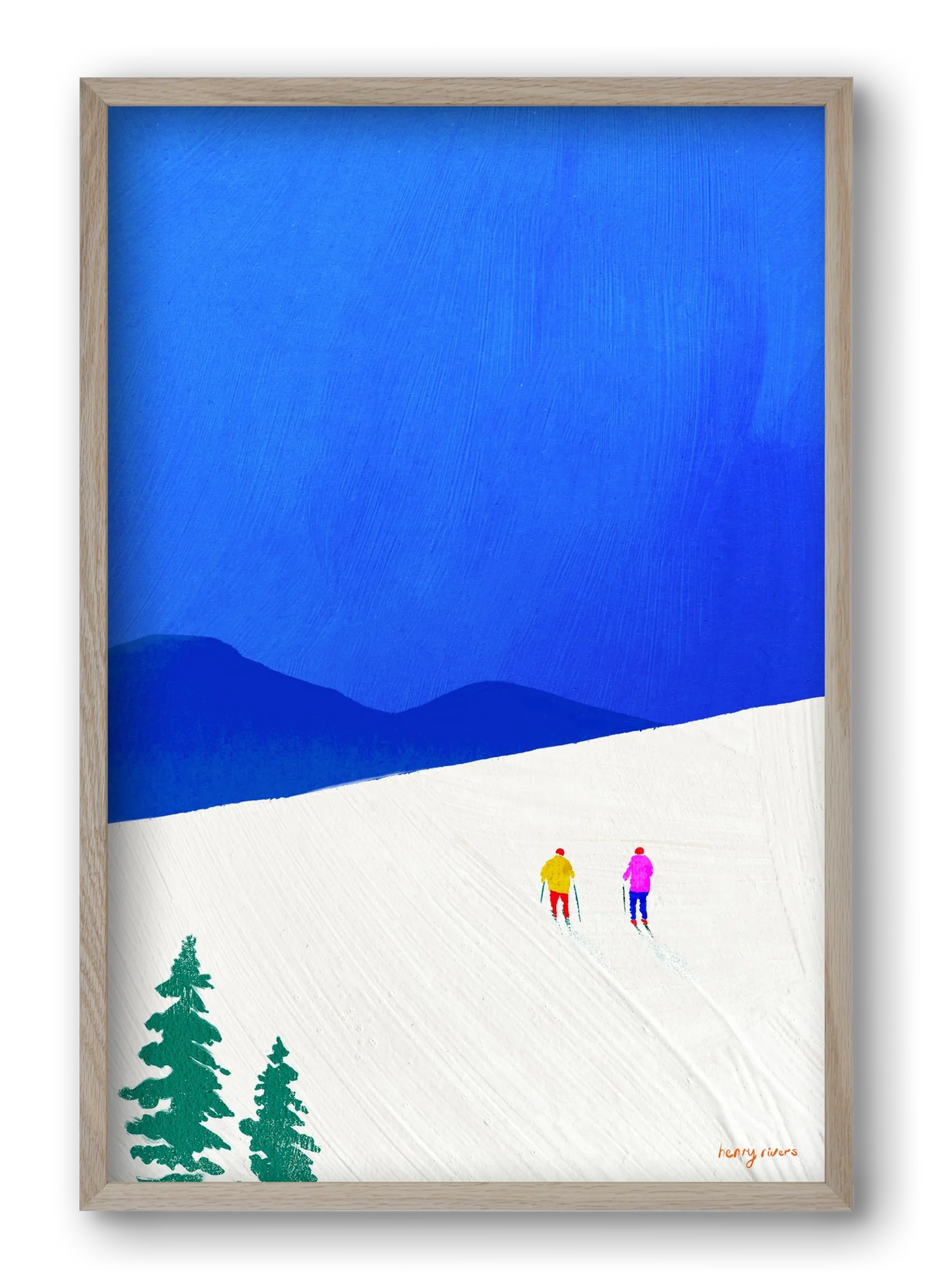 Ski buddies - artbridge