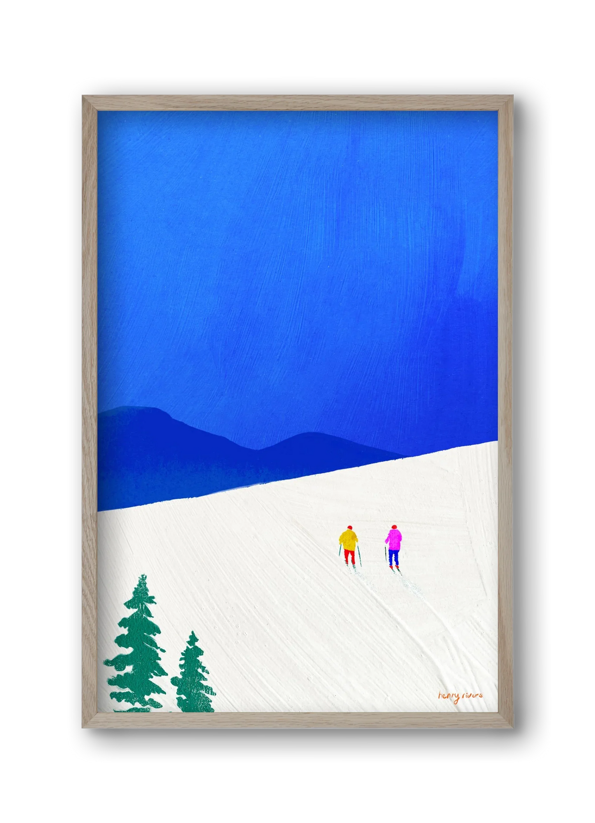 Ski buddies - artbridge