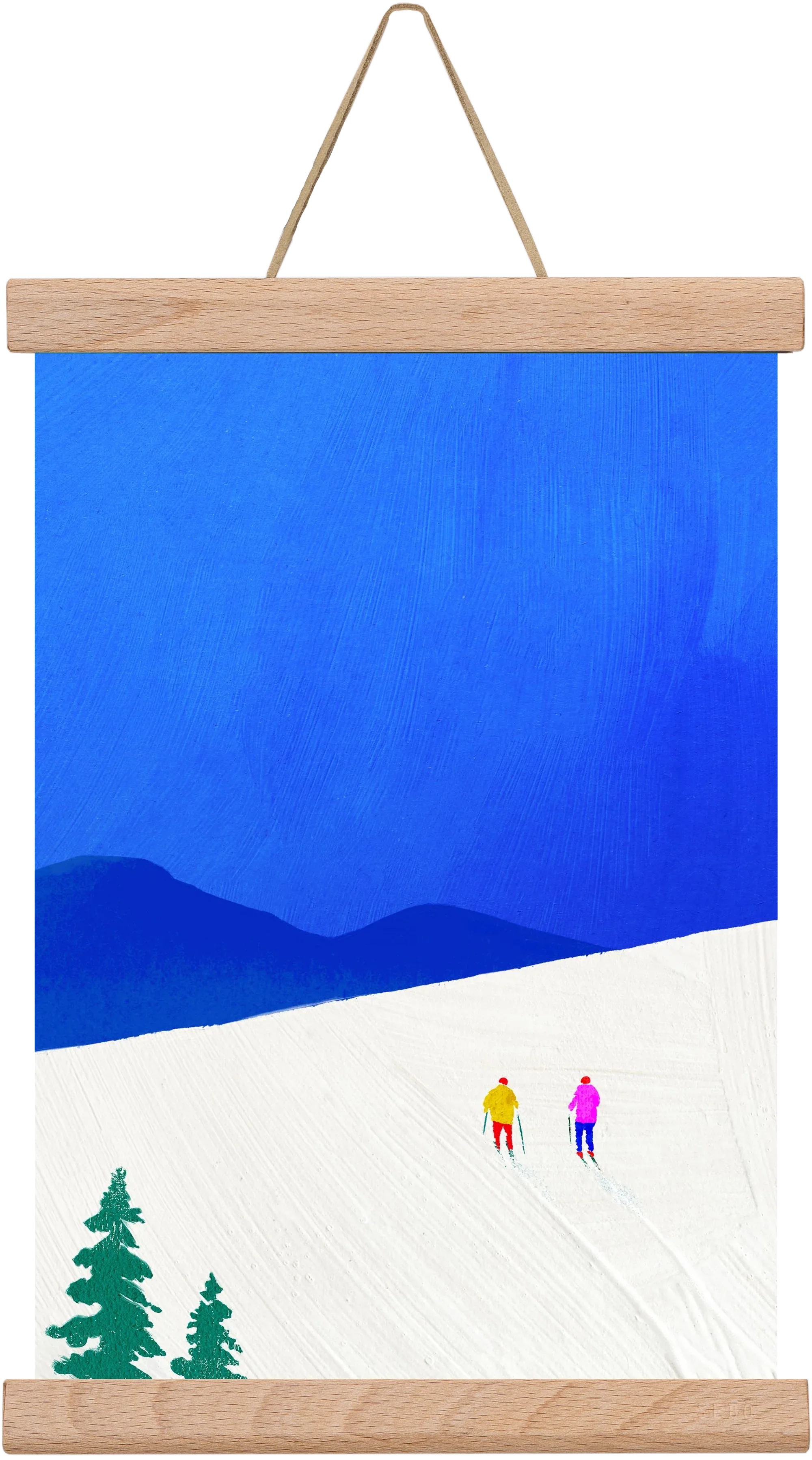 Ski buddies - artbridge