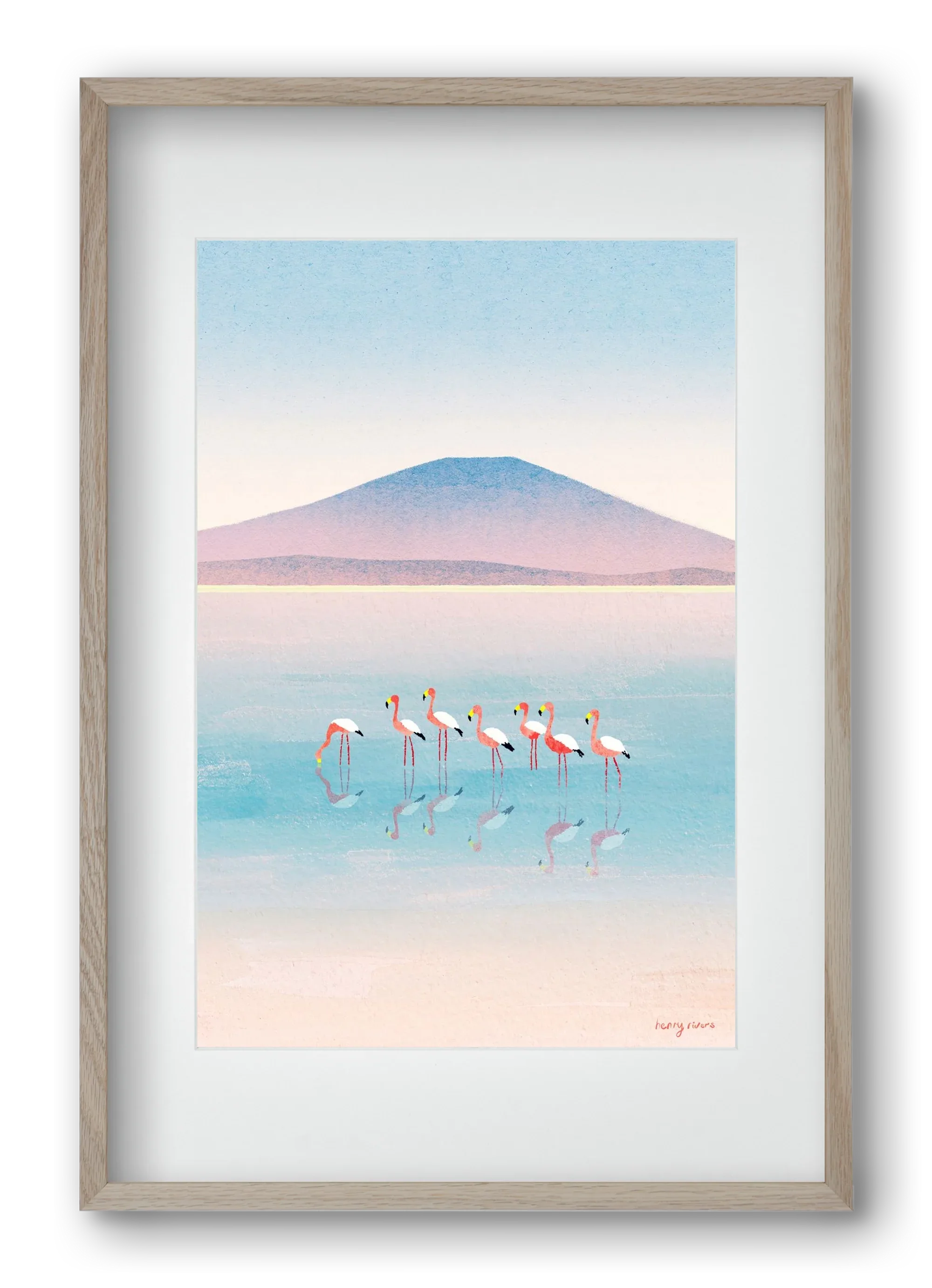 Flamingos - artbridge