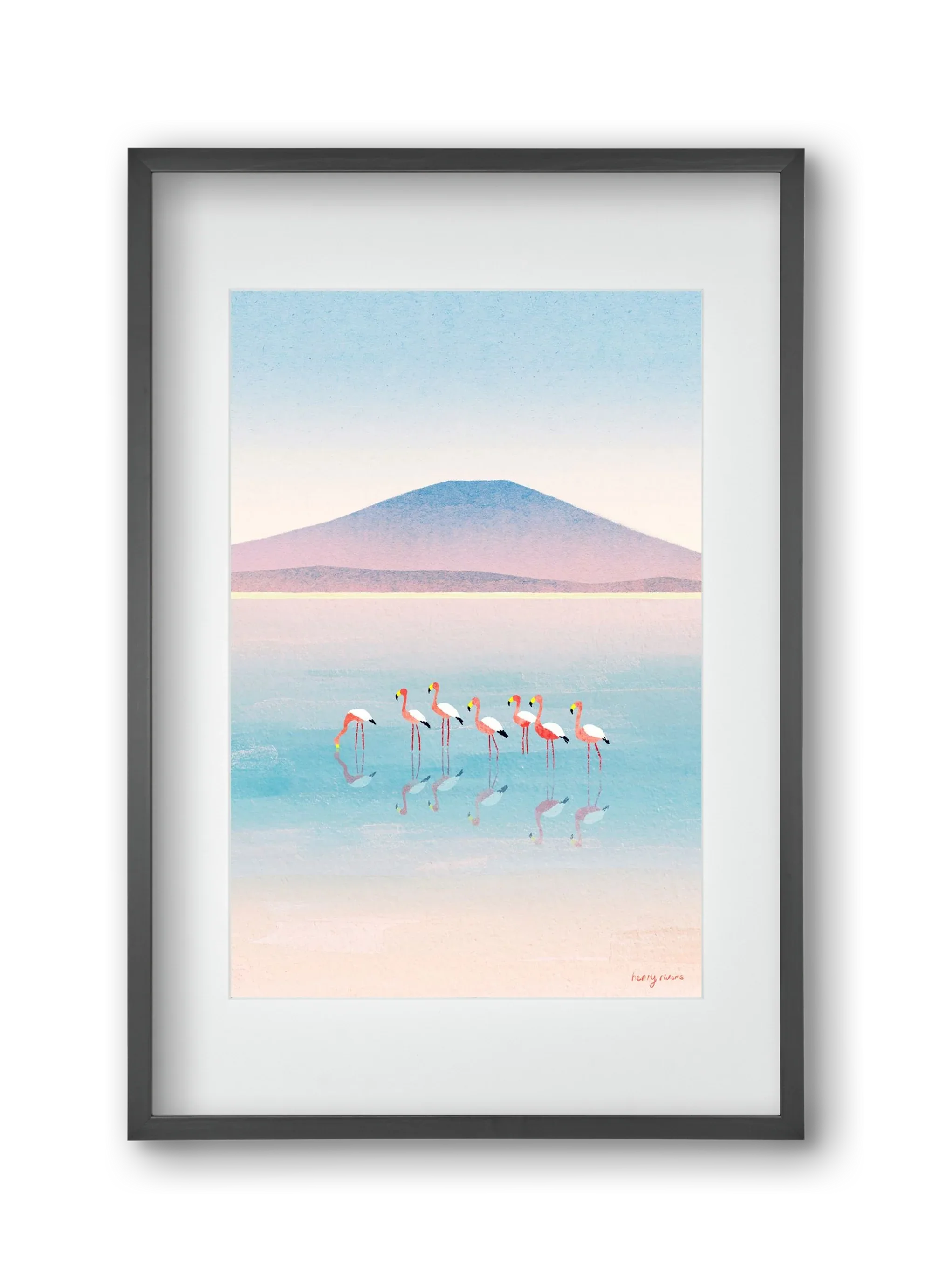 Flamingos - artbridge