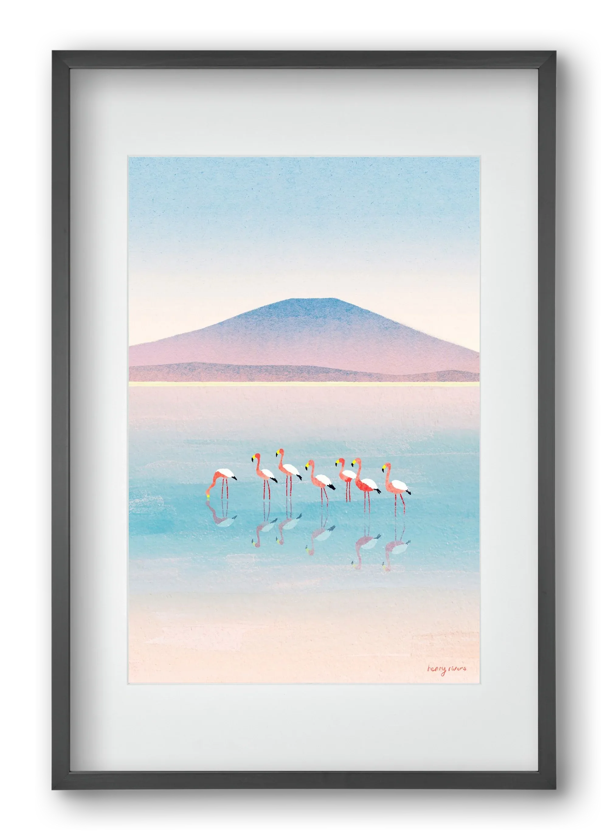 Flamingos - artbridge