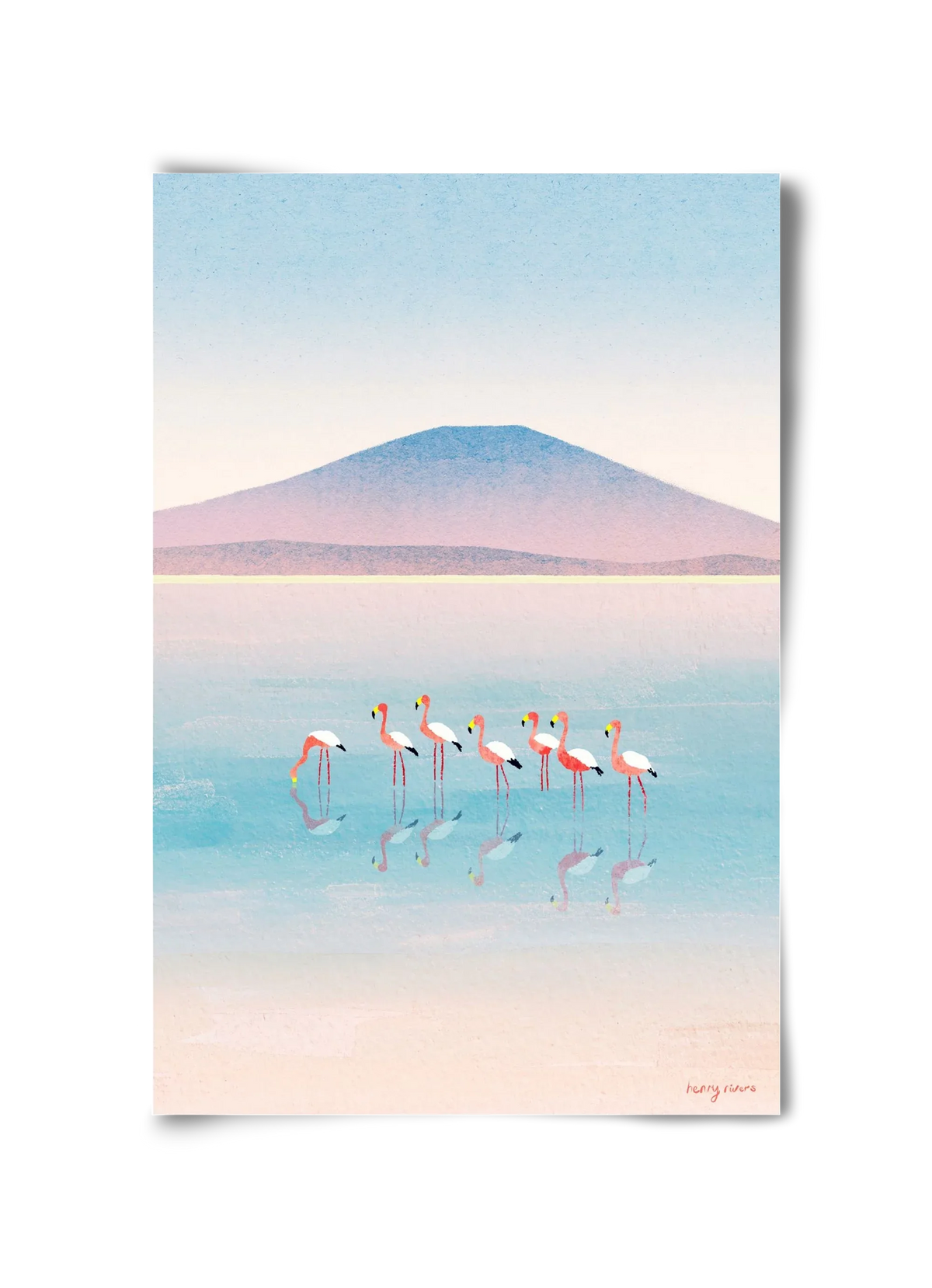Flamingos - artbridge