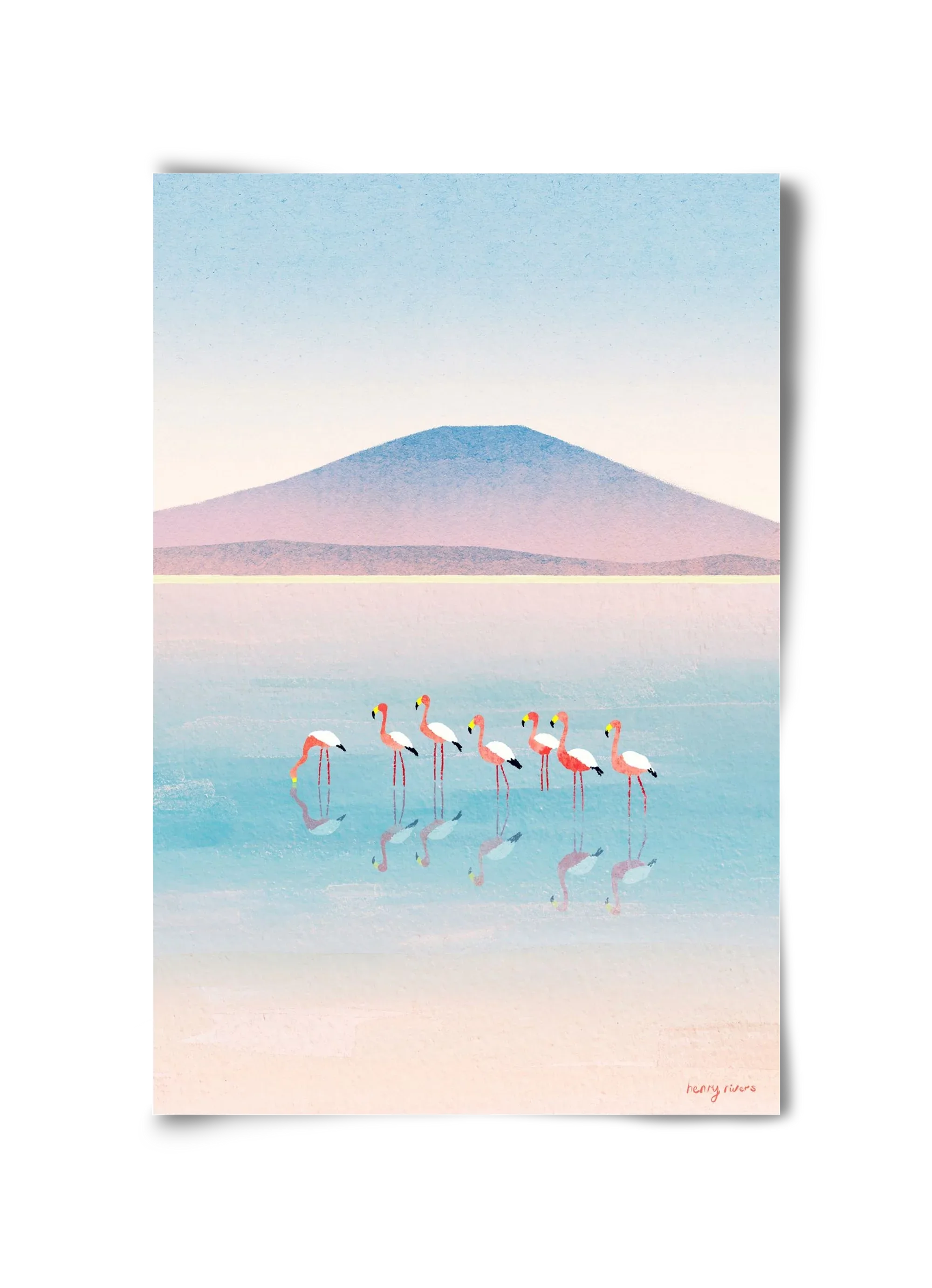 Flamingos - artbridge