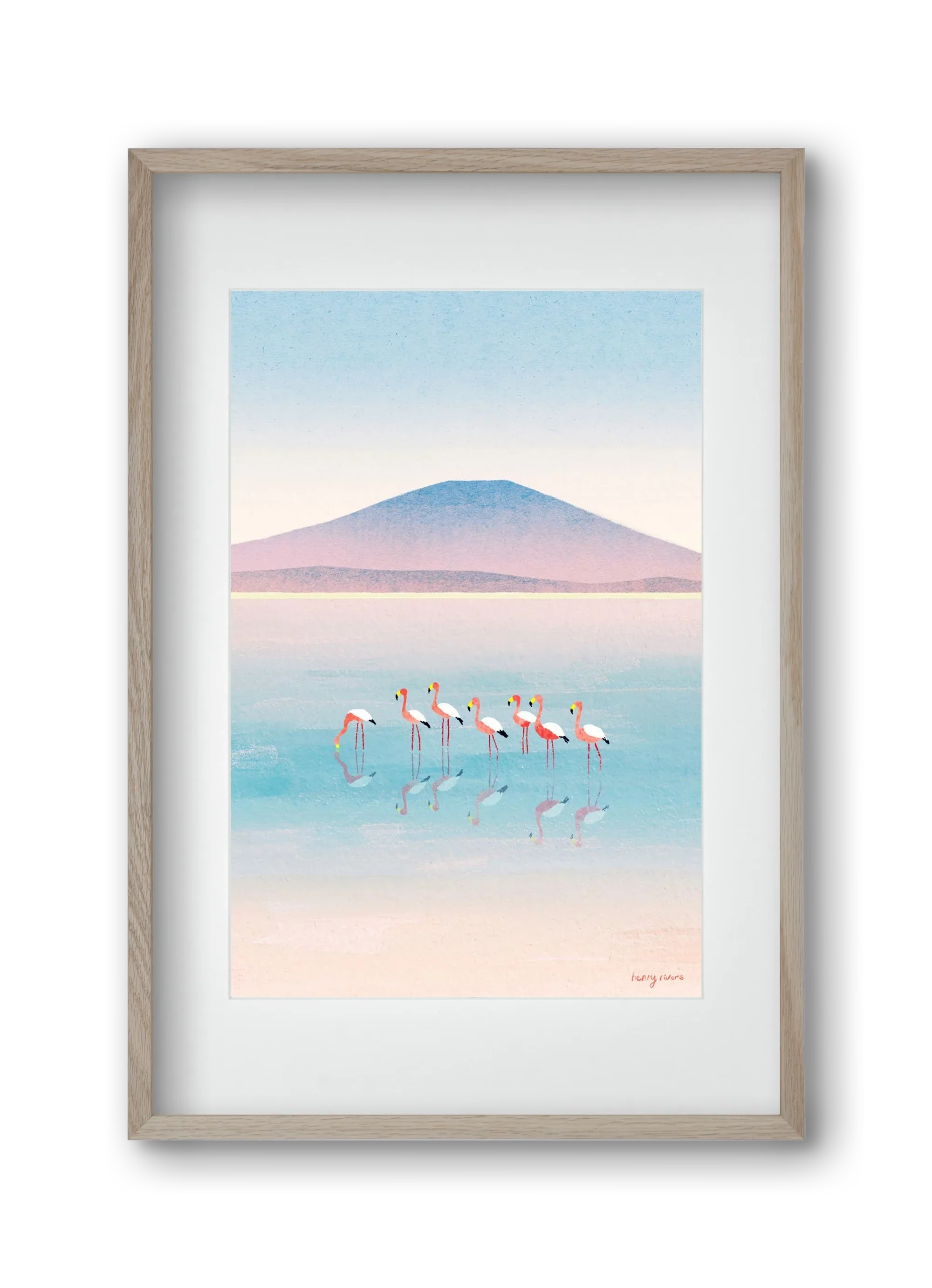 Flamingos - artbridge