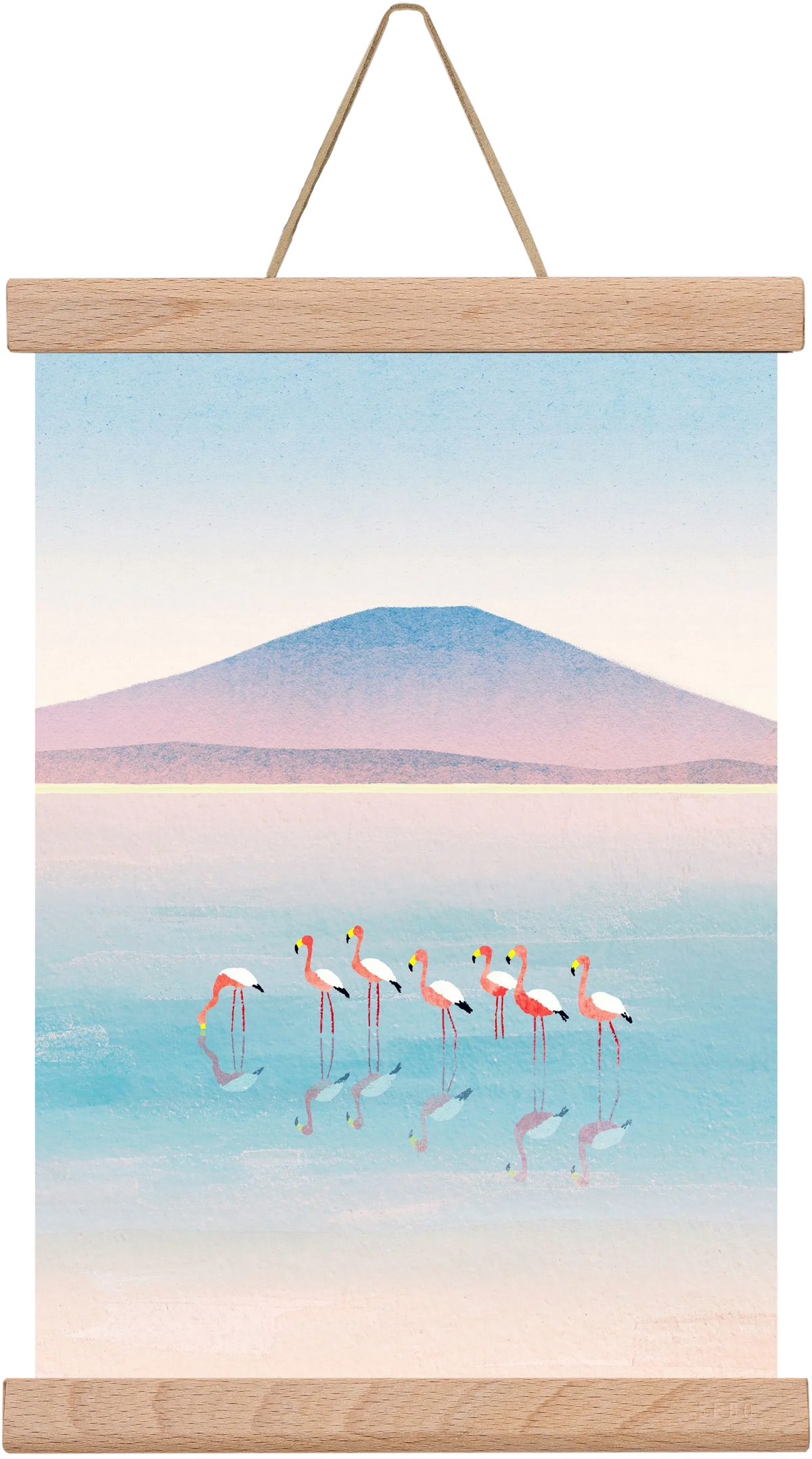 Flamingos - artbridge