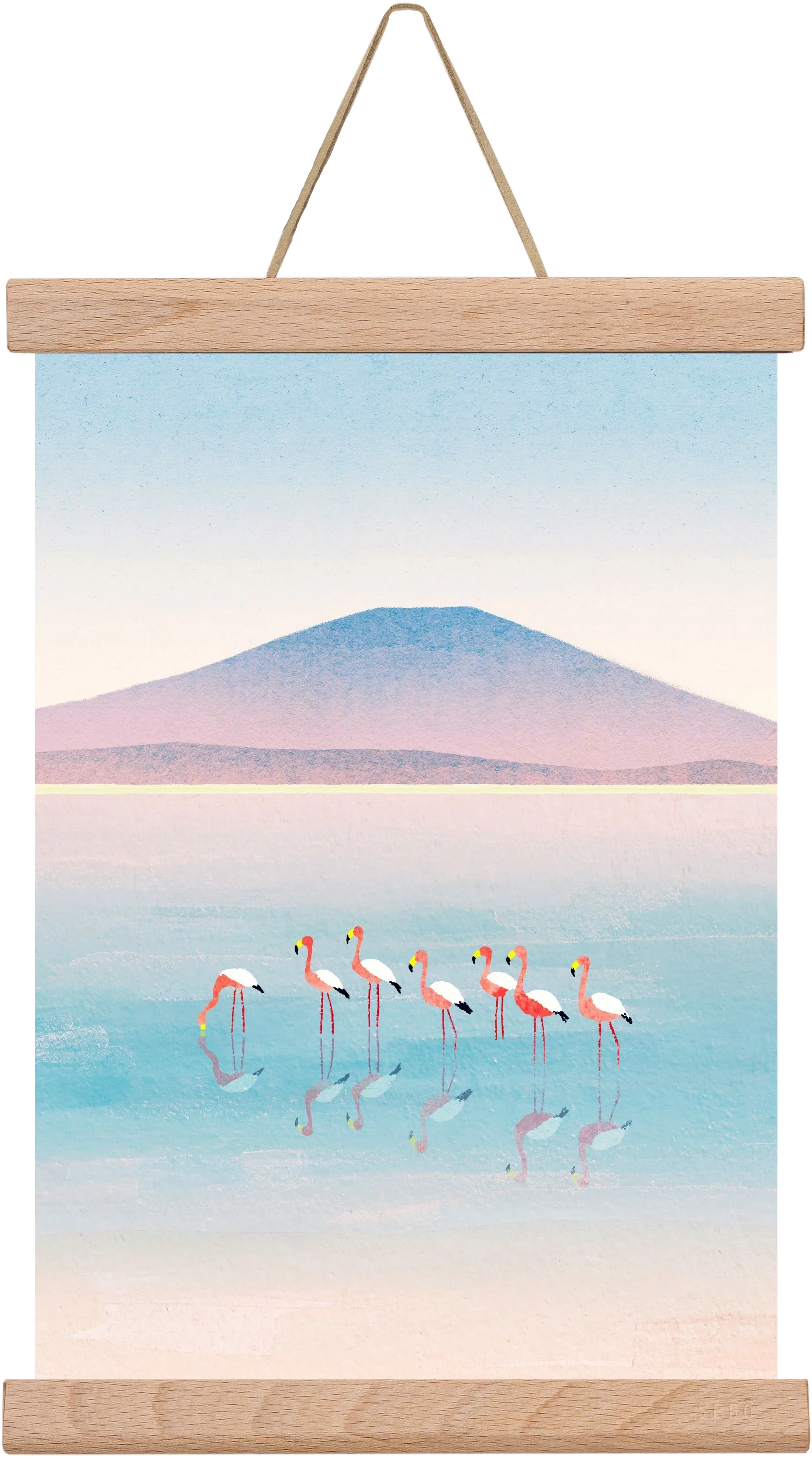 Flamingos - artbridge