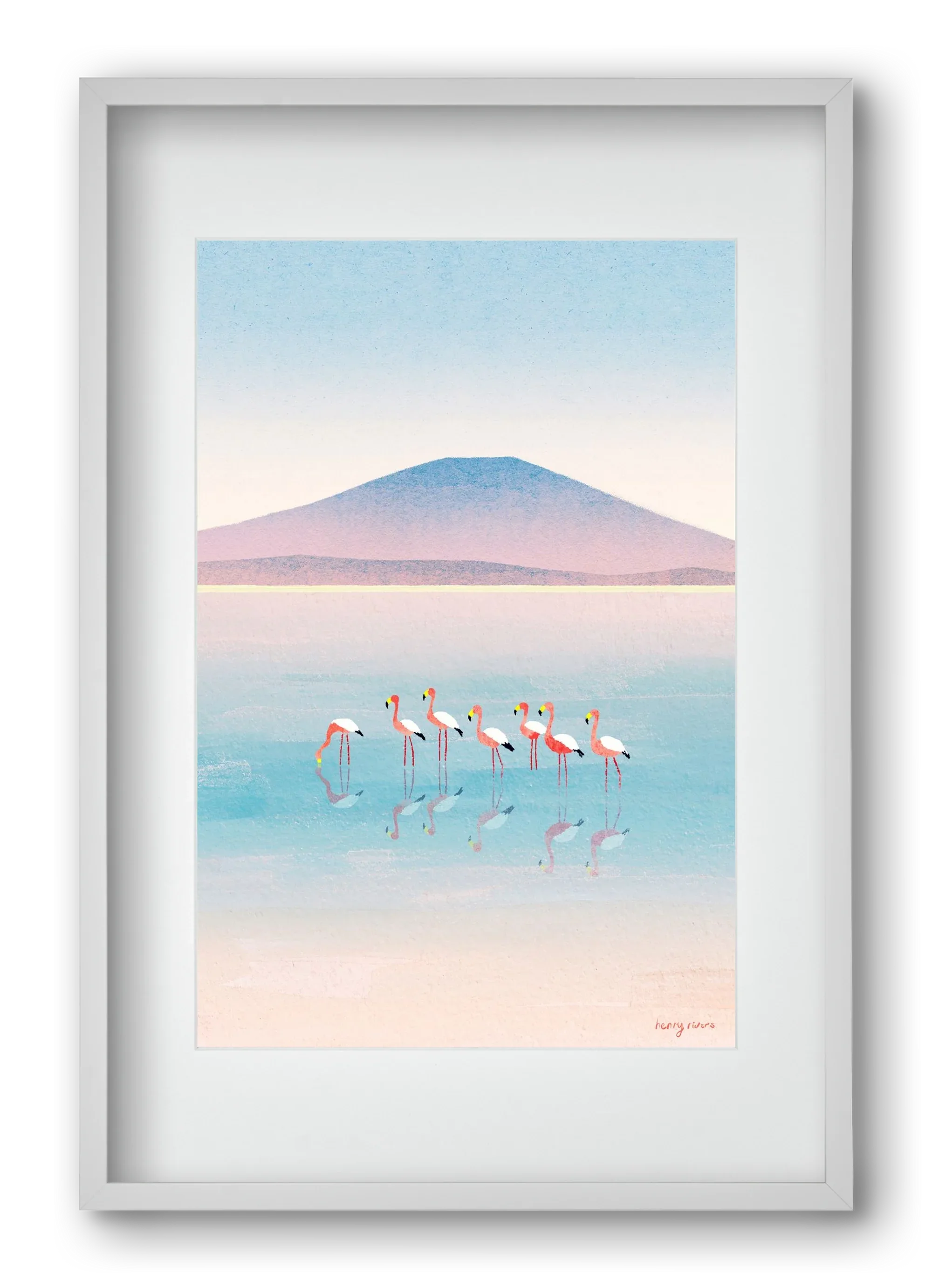 Flamingos - artbridge