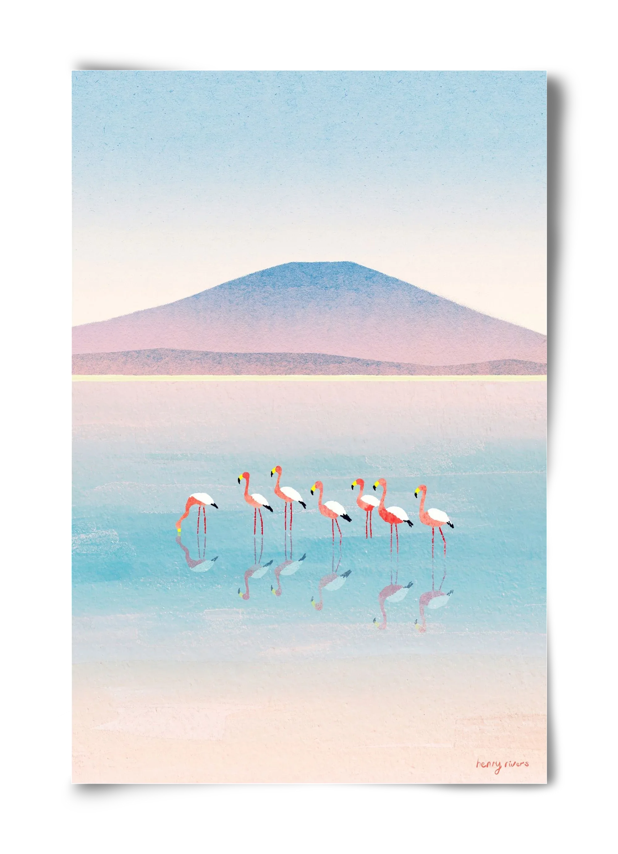Flamingos - artbridge