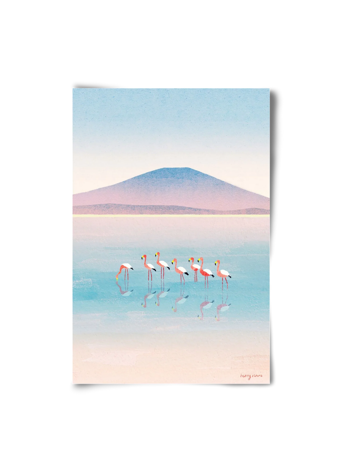 Flamingos - artbridge