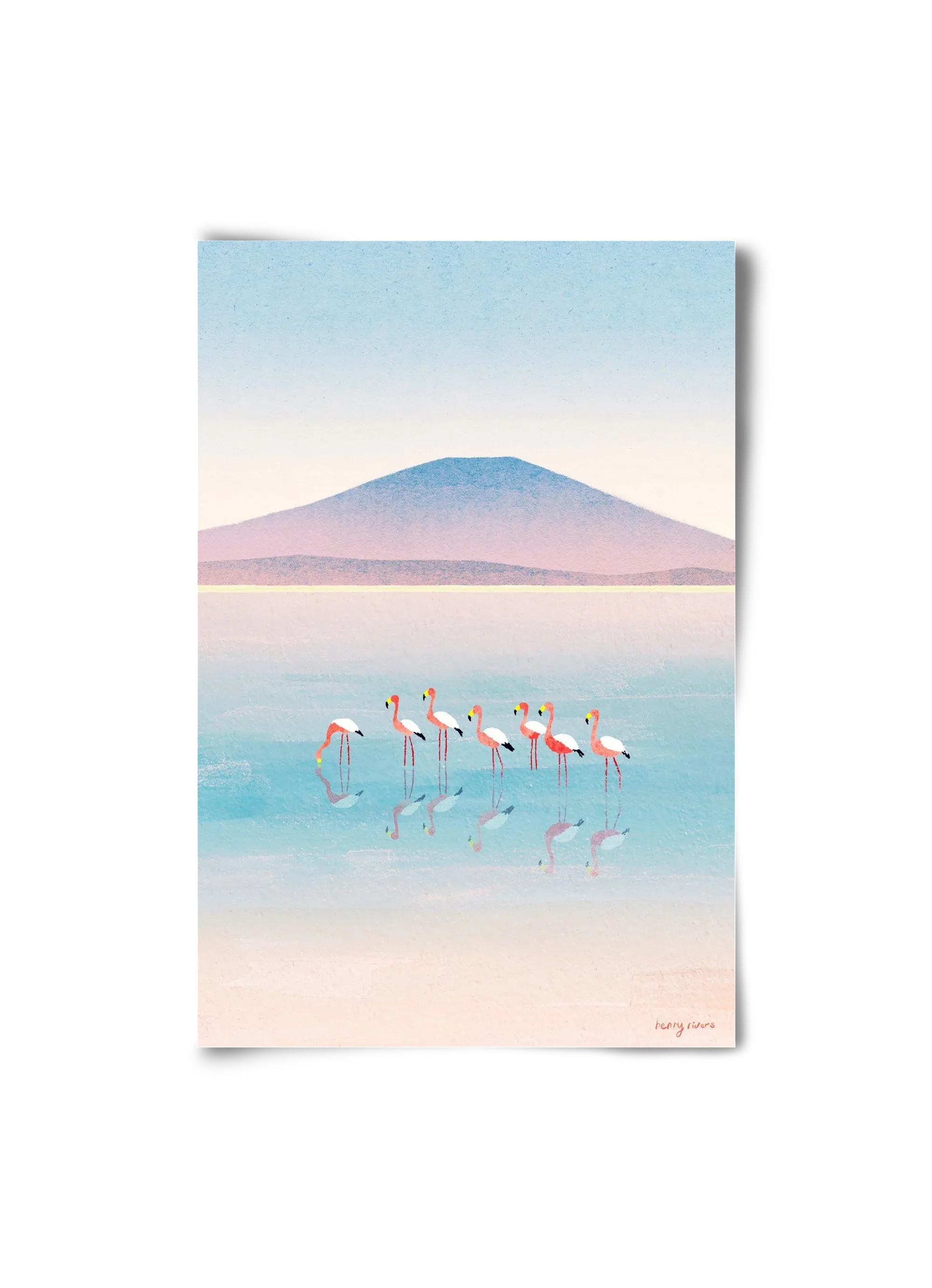 Flamingos - artbridge