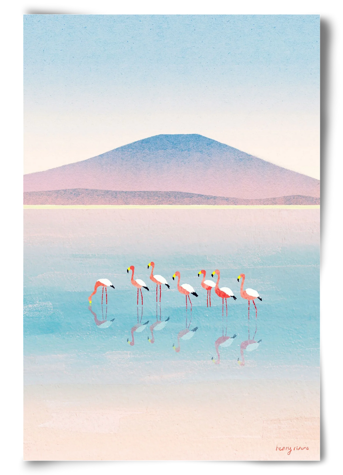 Flamingos - artbridge