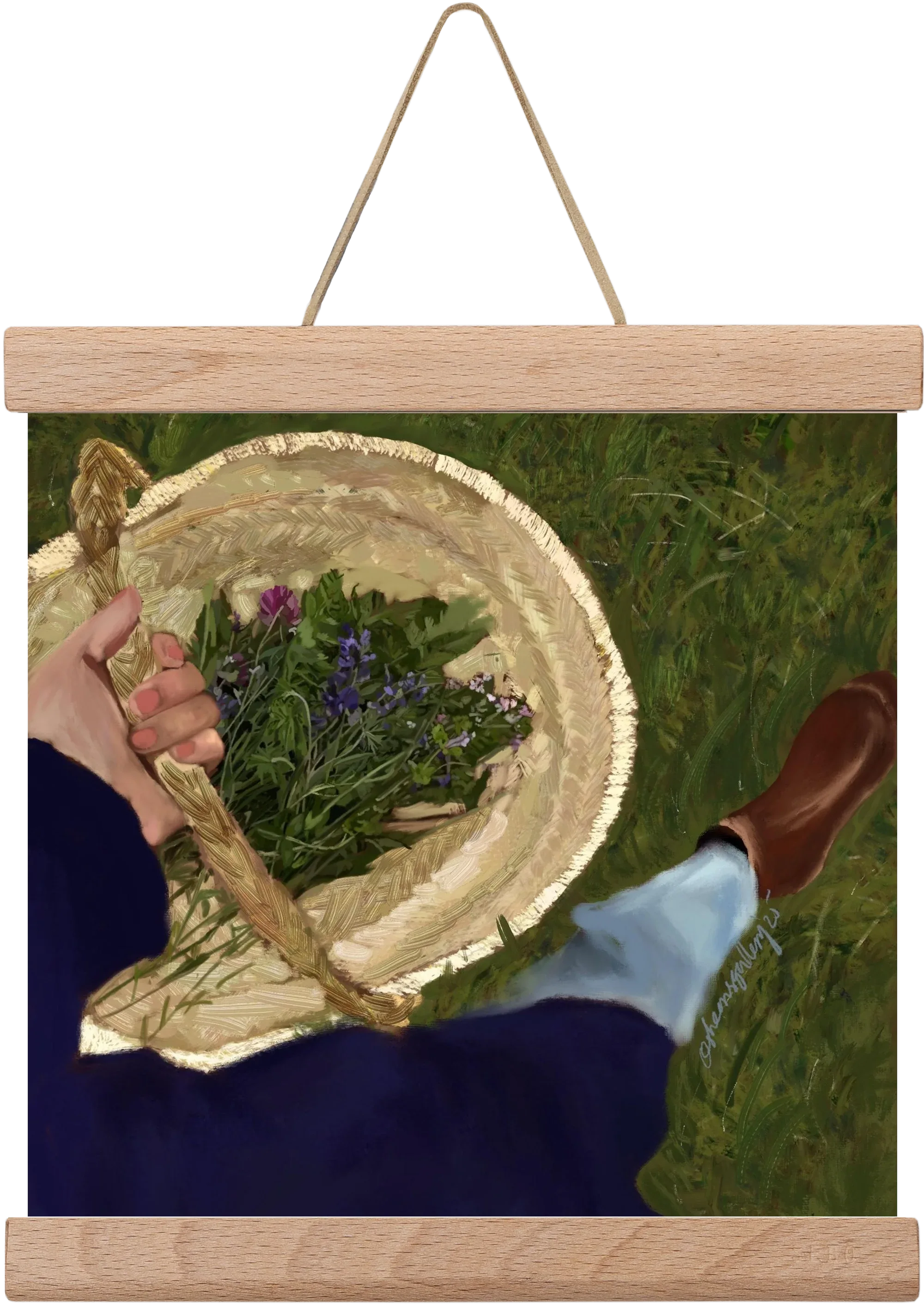 A BASKET OF FLOWERS - artbridge