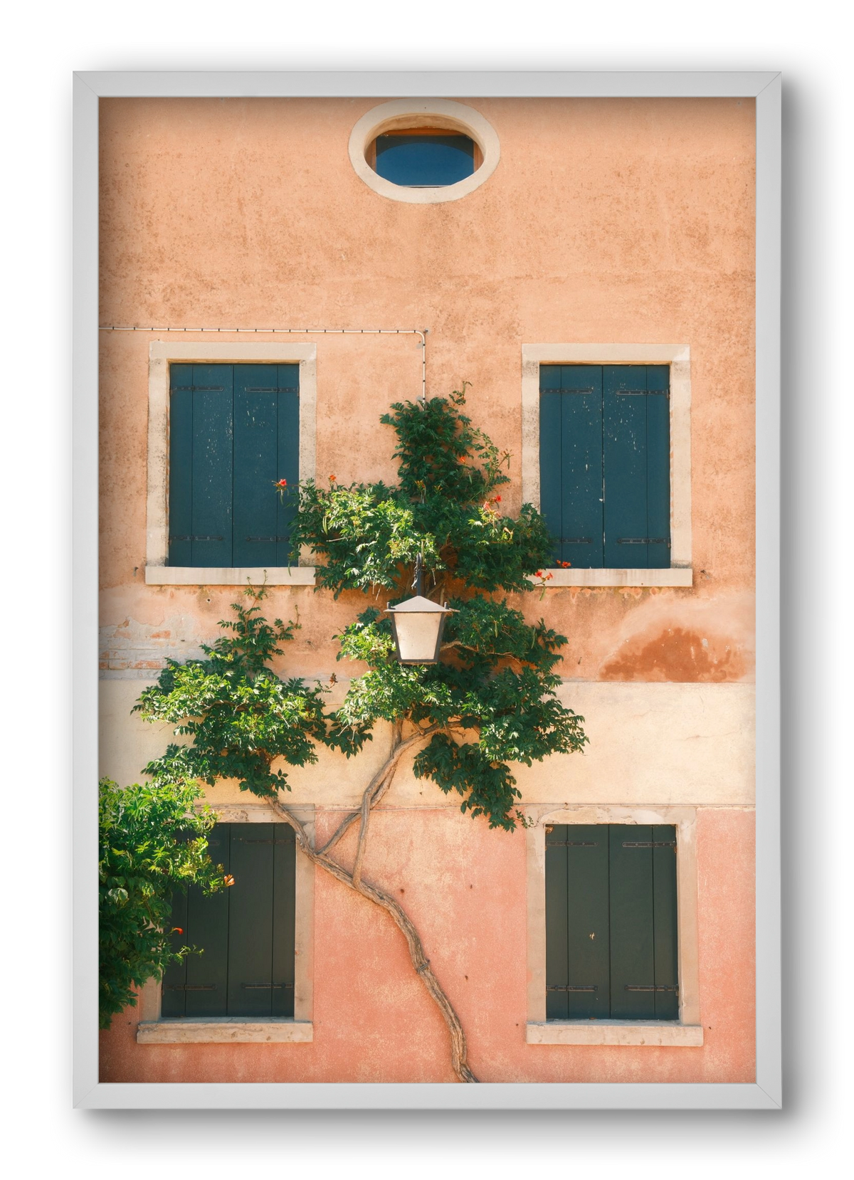 Summer Whisper, 40x60 cm (40x60 cm), Fehér keret