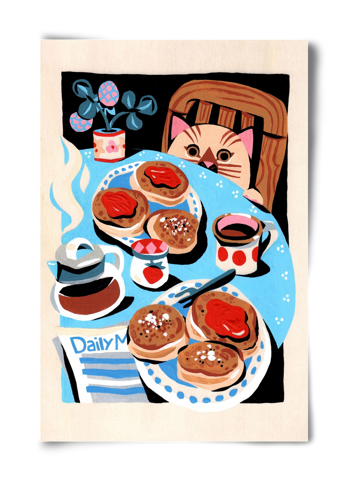 Brunch, 40x60 cm, Keret nélkül