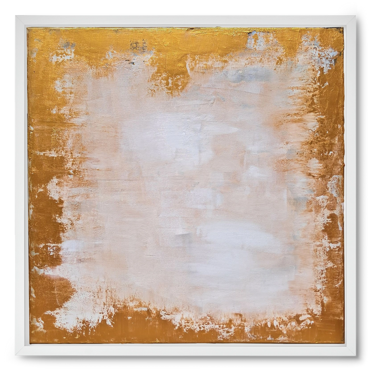 elhiszem, 50x50 cm (50x50 cm), Fehér keret