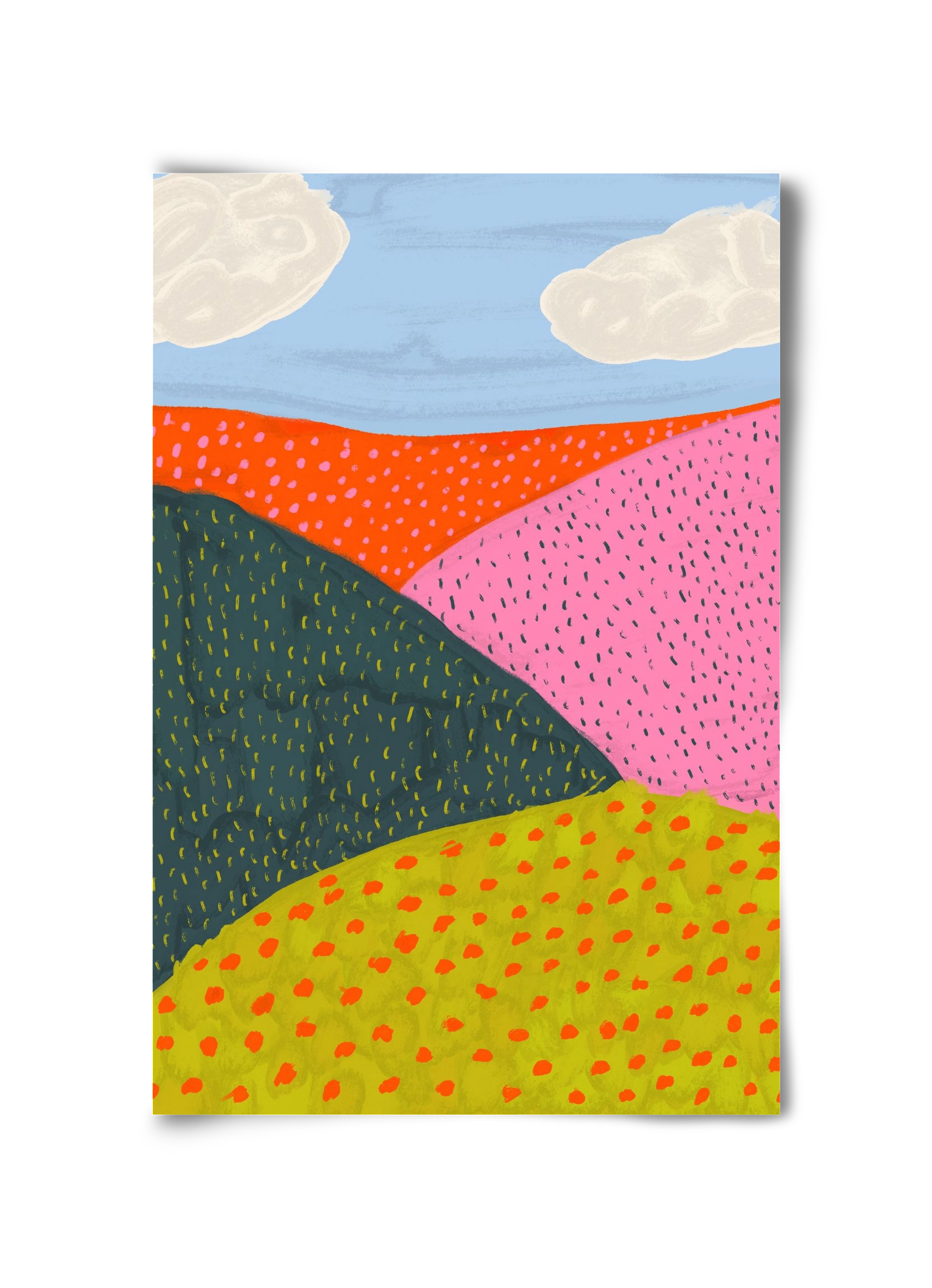 Dream Field , 30x45 cm, Keret nélkül